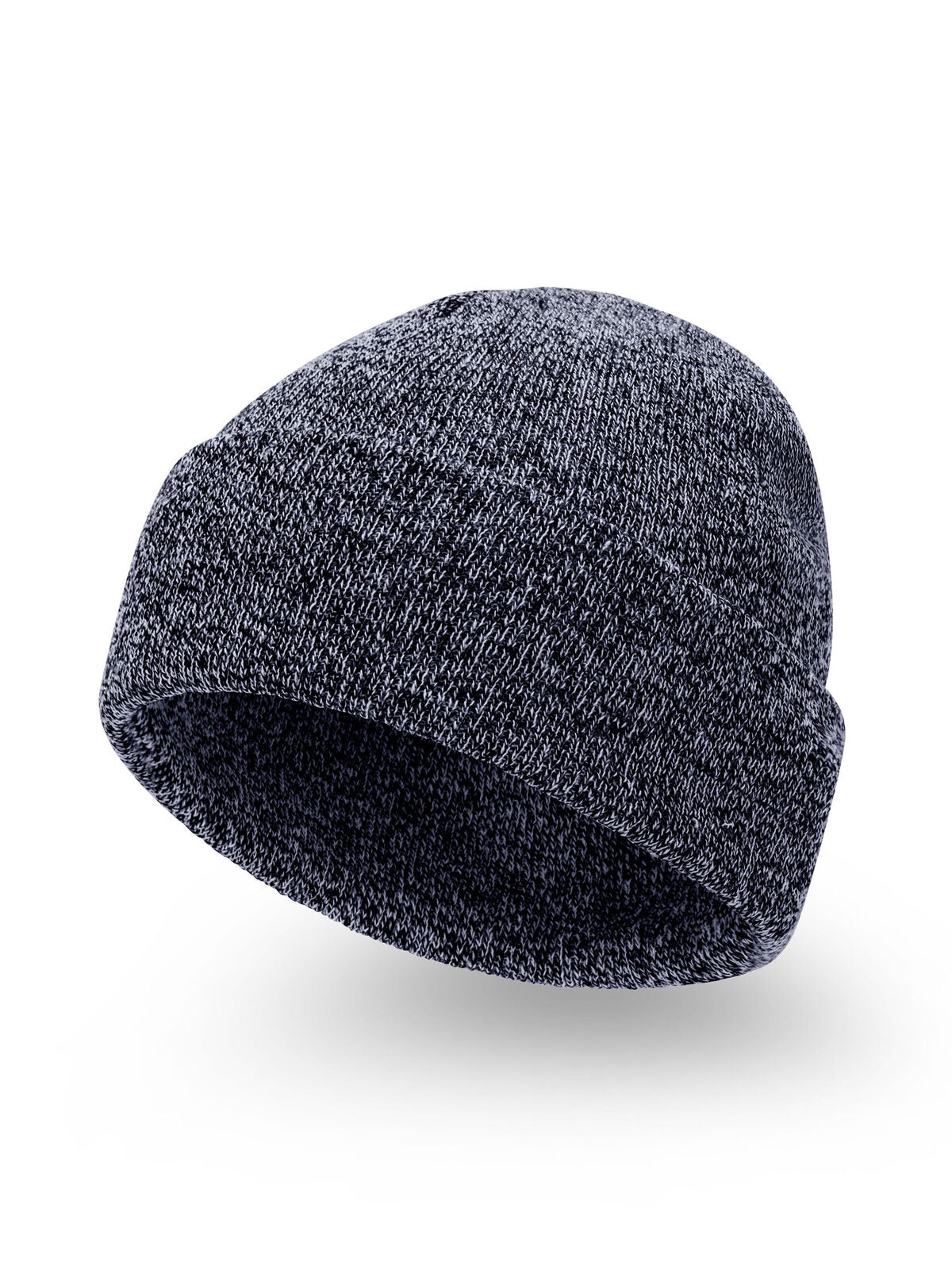 Beanies Underground heather Marineblau bestickbar und bedruckbar – LA1970