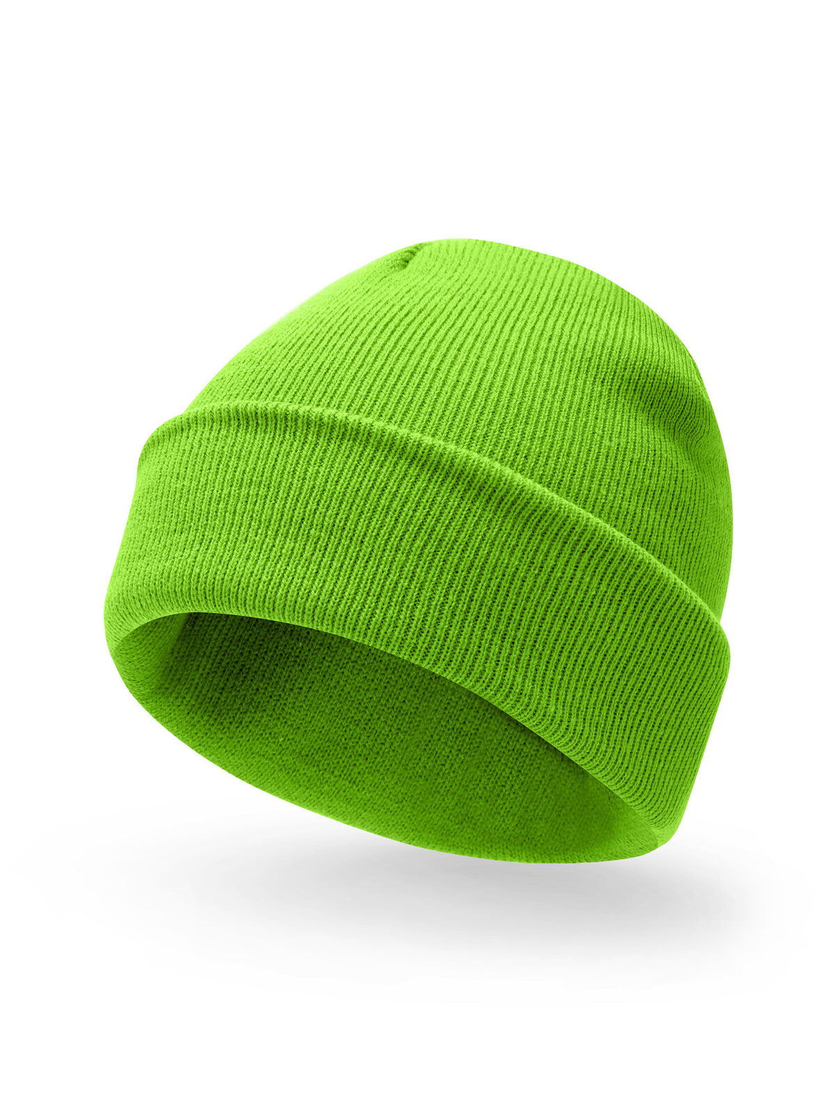 Beanies Underground lime bestickbar und bedruckbar – LA1970