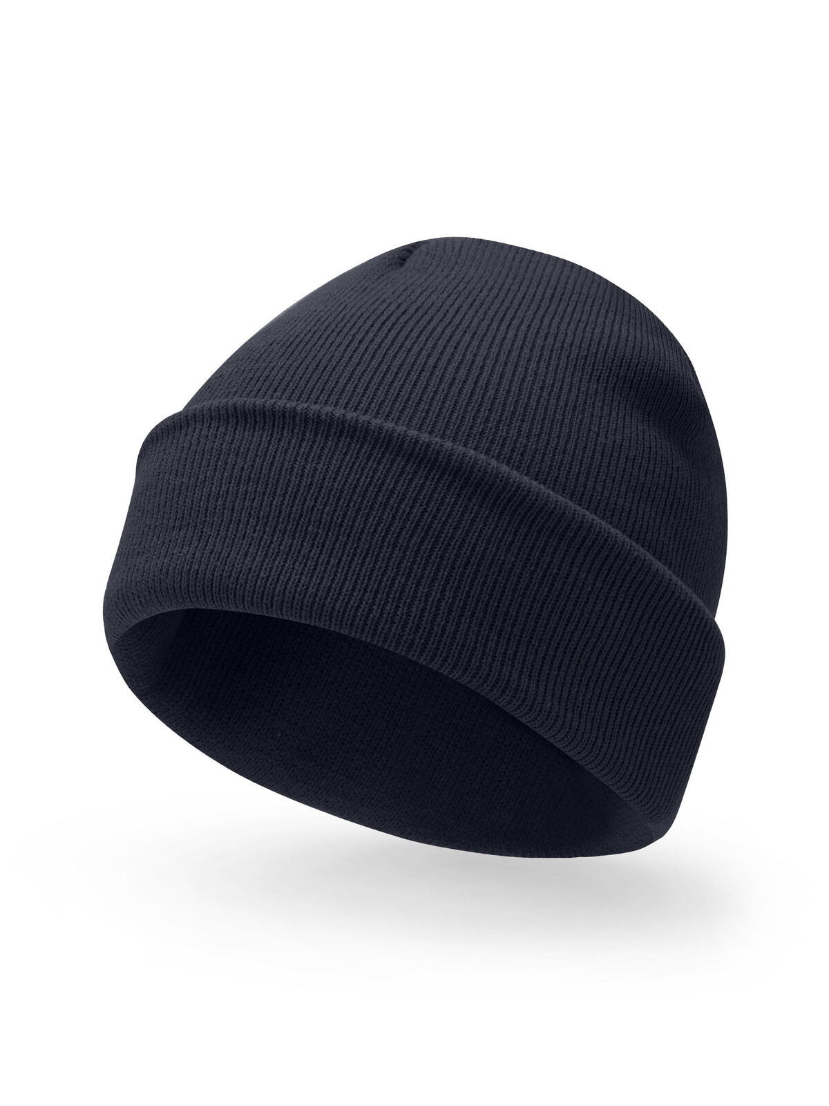 Beanies Underground Marineblau bestickbar und bedruckbar – LA1970