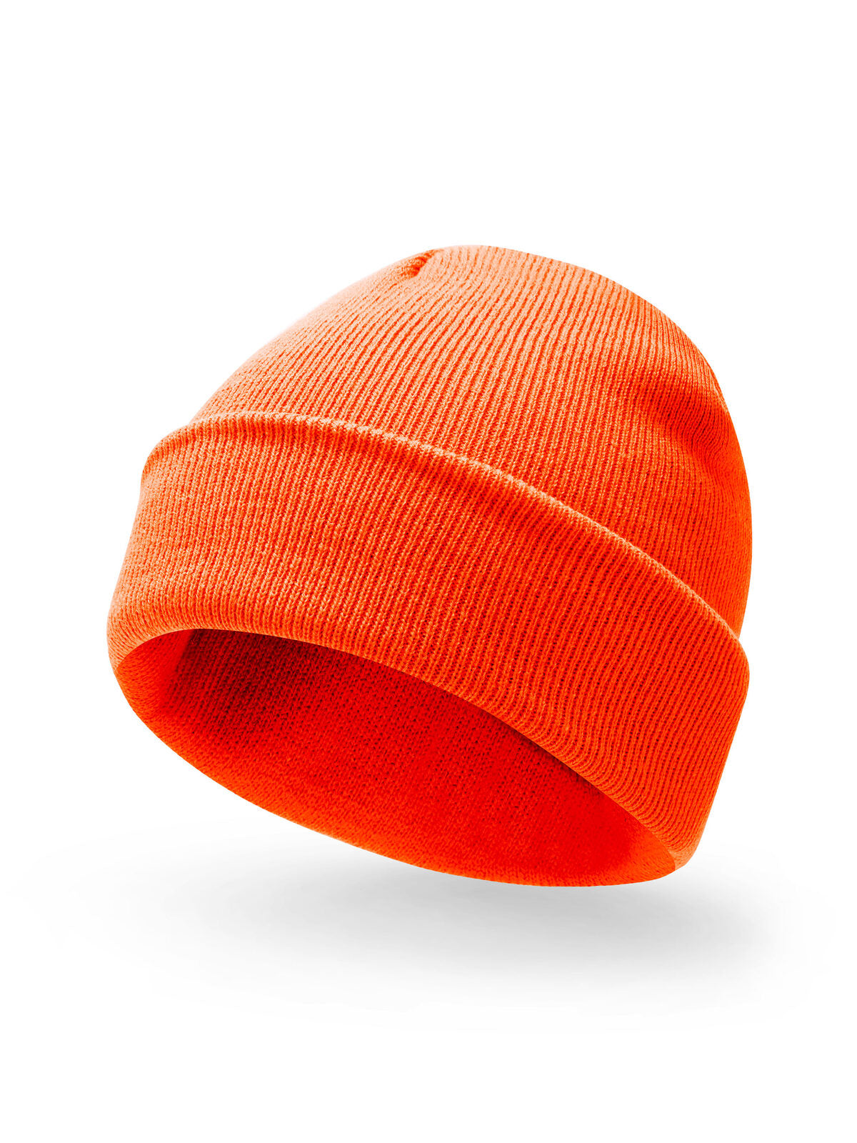 Beanies Underground orange fluo bestickbar und bedruckbar – LA1970