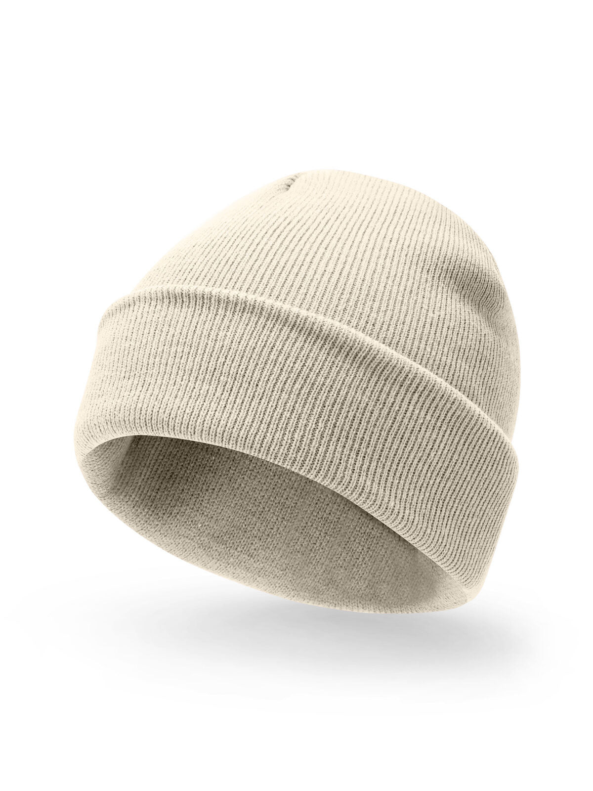 Beanies Underground off Weiß bestickbar und bedruckbar – LA1970