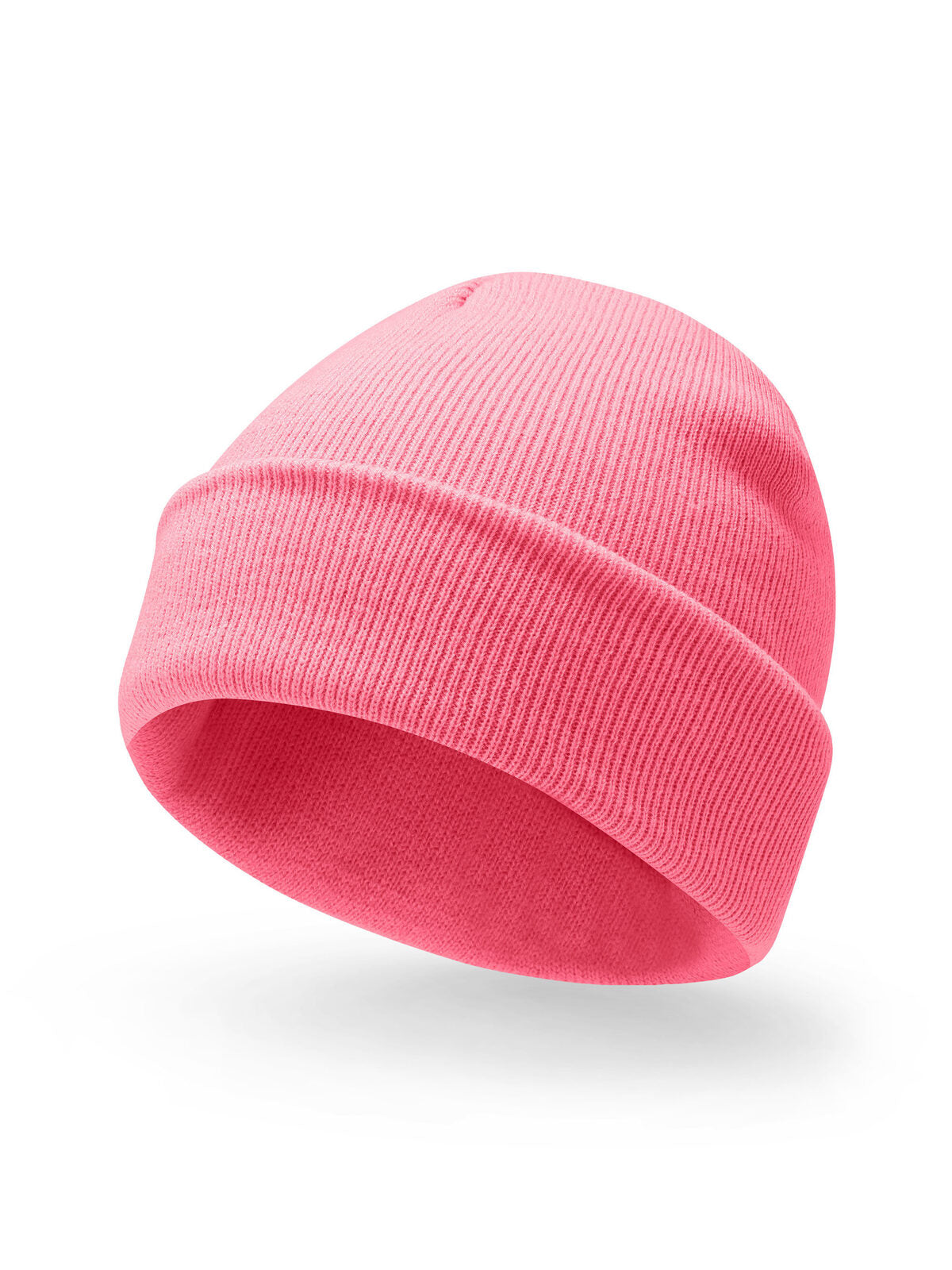 Beanies Underground pink fluo bestickbar und bedruckbar – LA1970