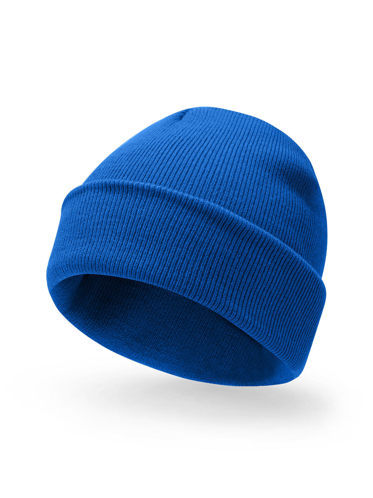 Beanies Underground Royalblaublau blue bestickbar und bedruckbar – LA1970