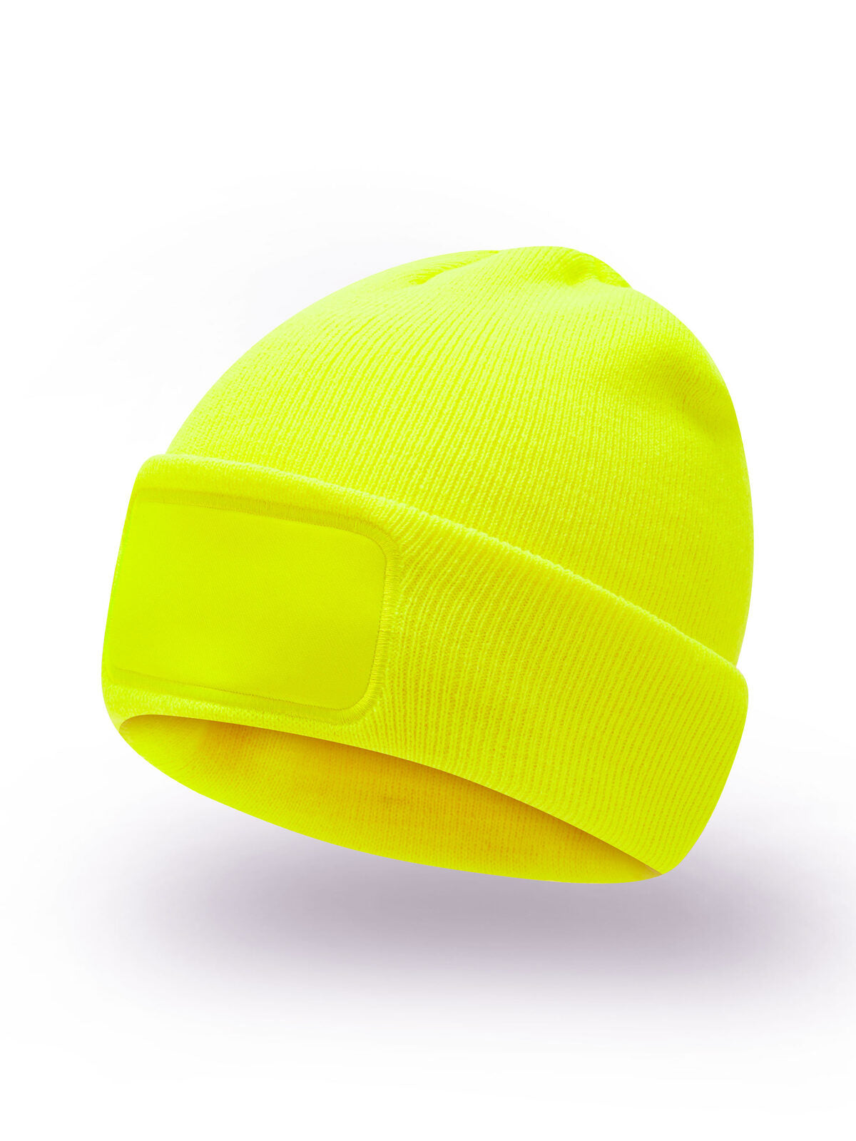 Beanies Urban yellow fluo bestickbar und bedruckbar – LA1970
