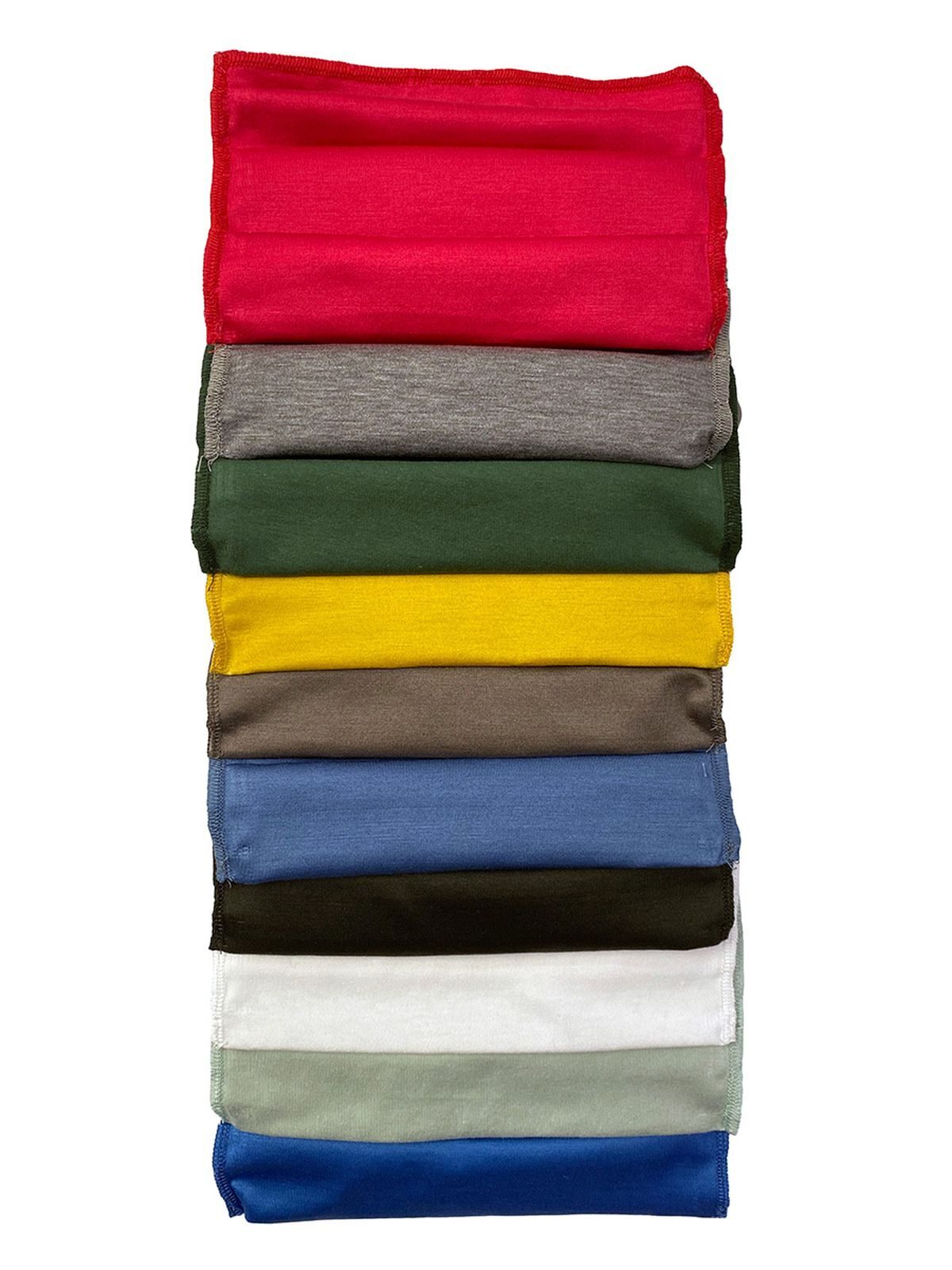 Mascherina pieghettata jersey colori assortiti Herren Schutzbekleidung – Black Spider – Farbe multicoloured – individuell veredelbar