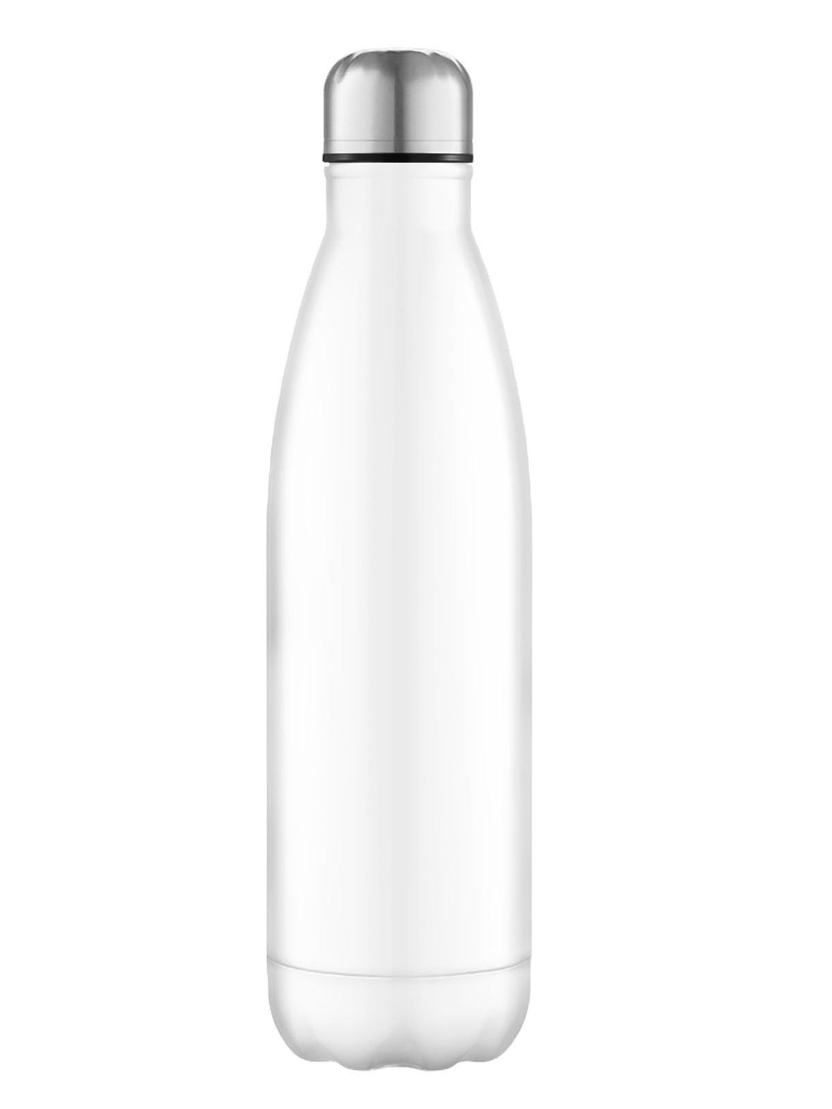 Borraccia in acciaio 750 ml Werbeartikel – Black Spider – Farbe Weiß – individuell veredelbar