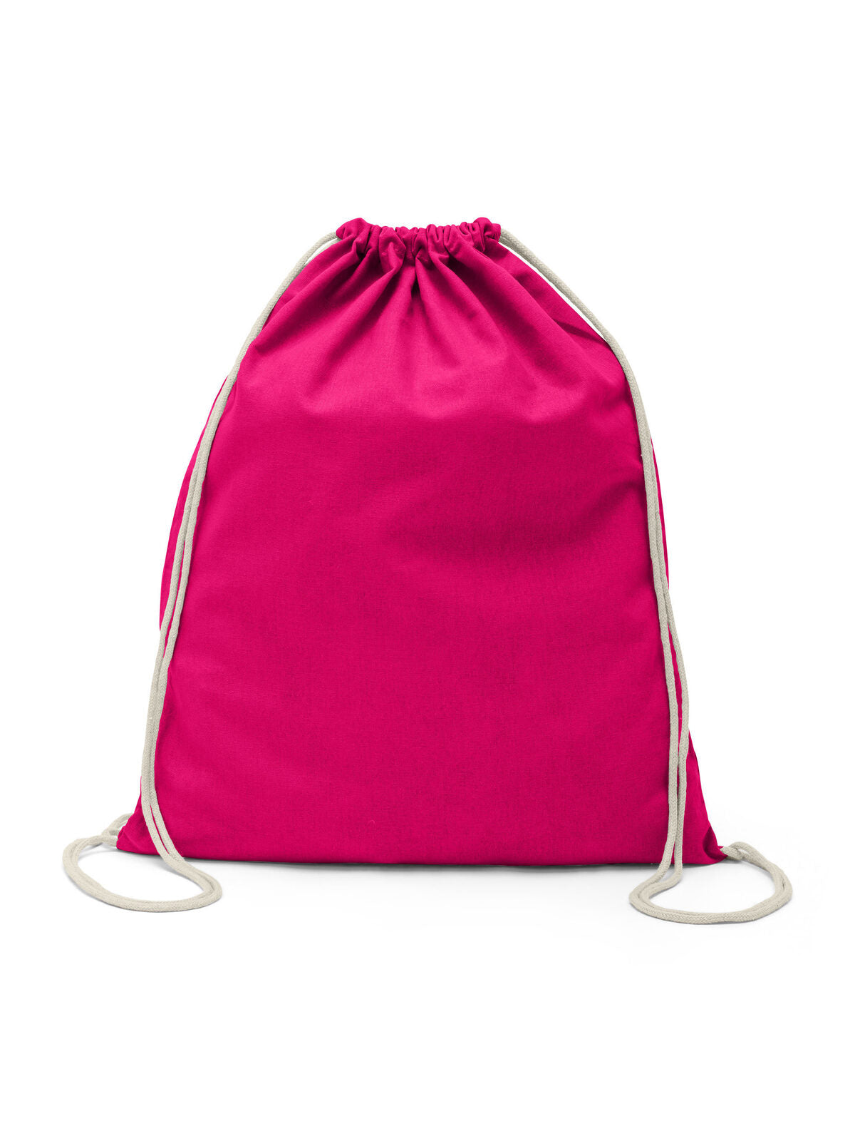 Cotton Gymsac Herren Tasche / Rucksack – Black Spider – Farbe Fuchsia – individuell veredelbar