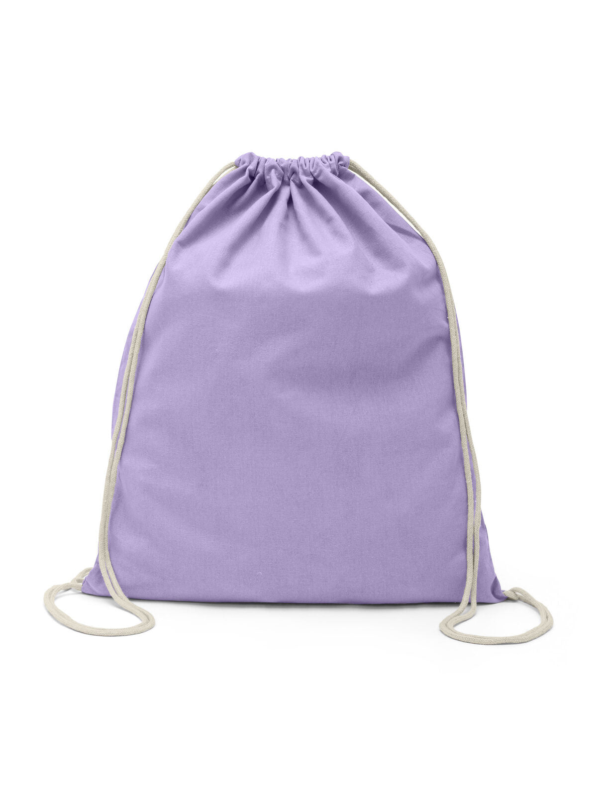 Cotton Gymsac Herren Tasche / Rucksack – Black Spider – Farbe lavander – individuell veredelbar