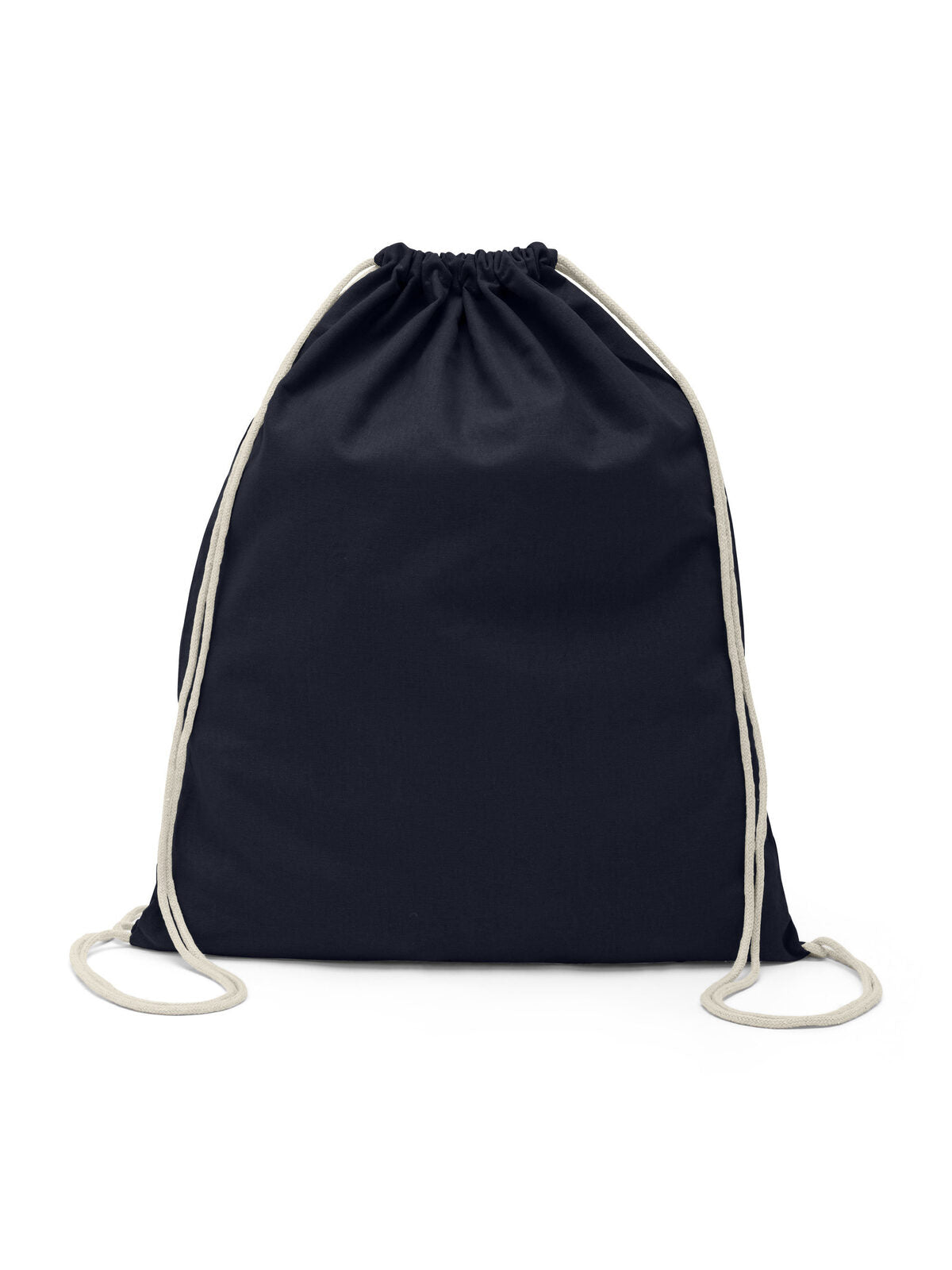 Cotton Gymsac Herren Tasche / Rucksack – Black Spider – Farbe Navy – individuell veredelbar