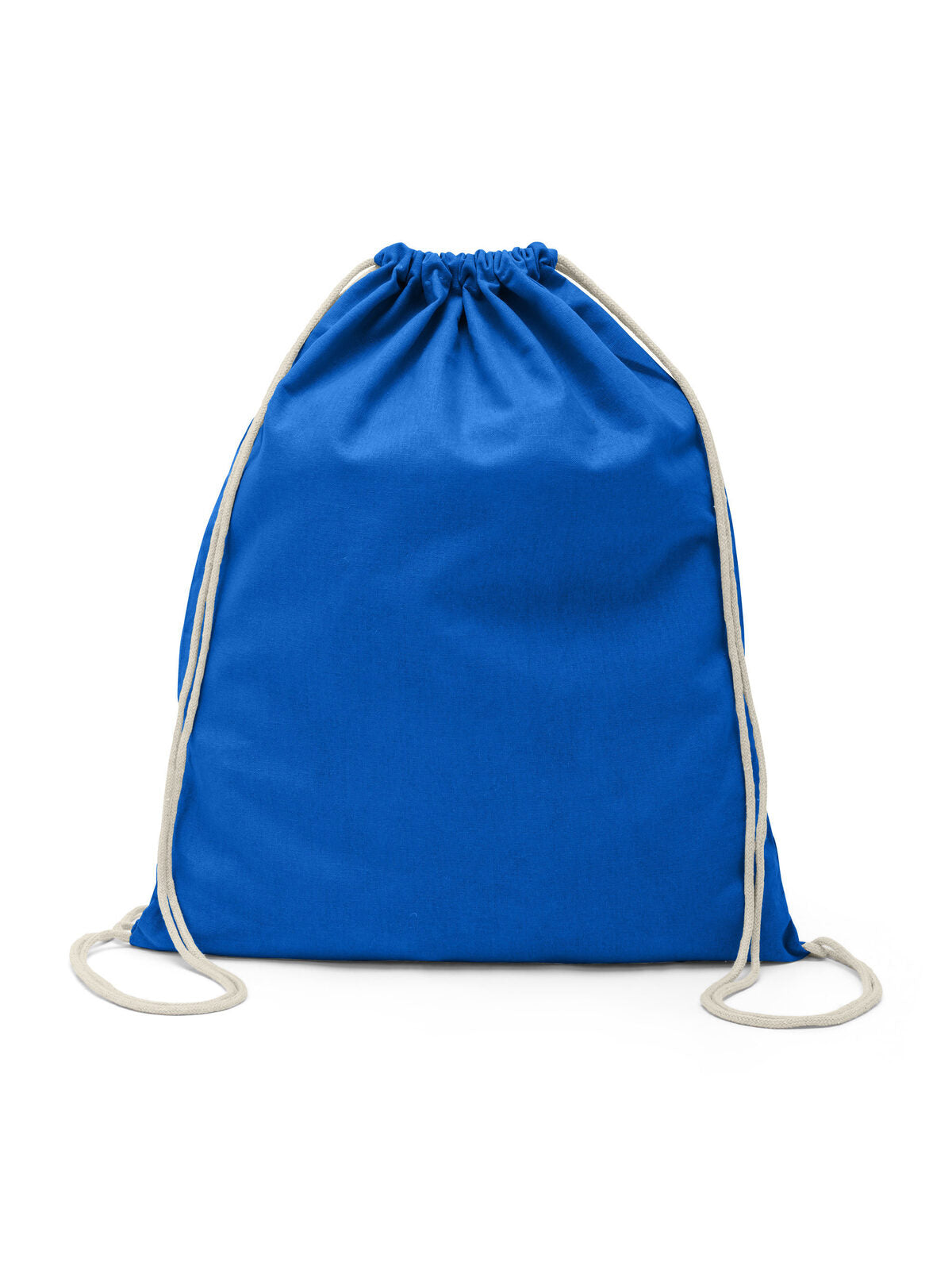 Cotton Gymsac Herren Tasche / Rucksack – Black Spider – Farbe Royalblau – individuell veredelbar