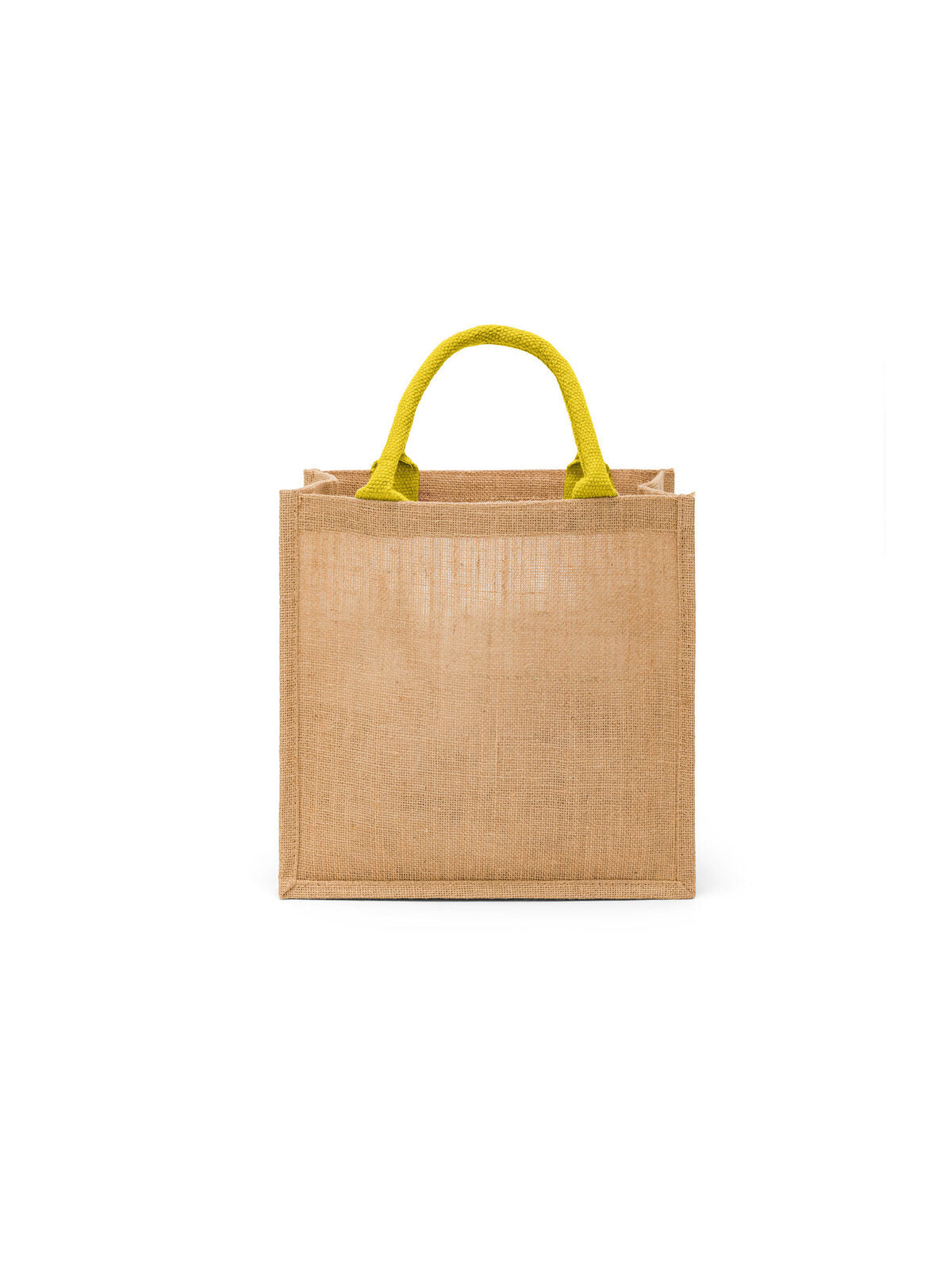 Jute Herren Tasche / Rucksack – Black Spider – Farbe natural/gold – individuell veredelbar