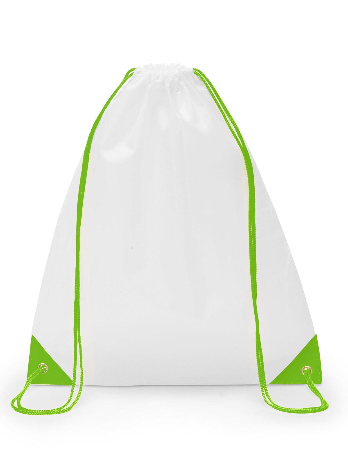 Gymsac Herren Tasche / Rucksack – Black Spider – Farbe white/lime – individuell veredelbar