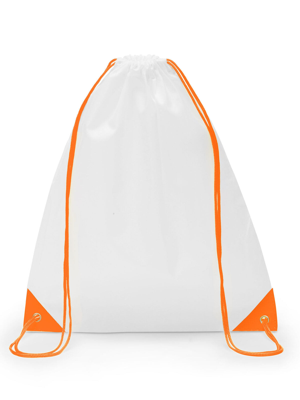 Gymsac Herren Tasche / Rucksack – Black Spider – Farbe white/orange – individuell veredelbar
