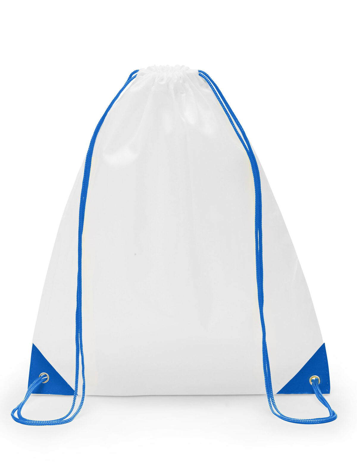 Gymsac Herren Tasche / Rucksack – Black Spider – Farbe white/royal – individuell veredelbar