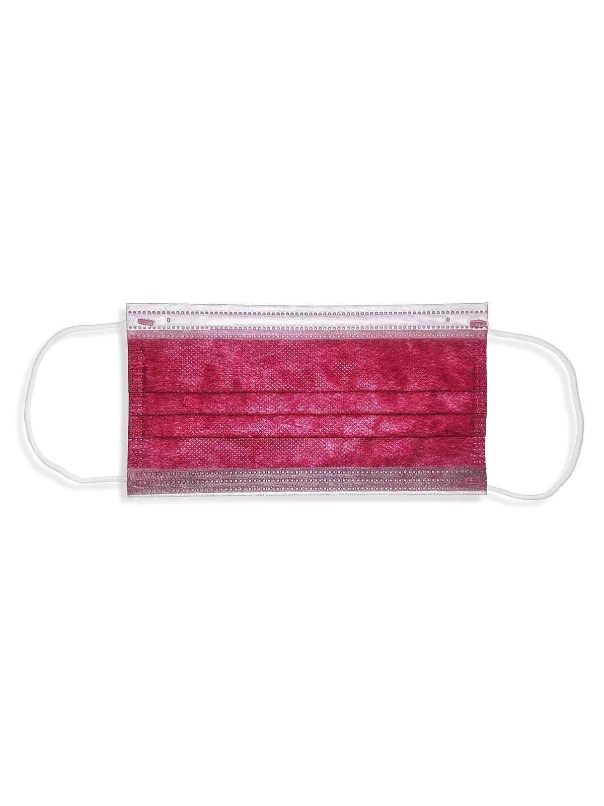 Masc. chirurgica Cl.I, Tipo 2R, 3 str. M.ITALY CE Schutzbekleidung – Black Spider – Farbe deep red – individuell veredelbar
