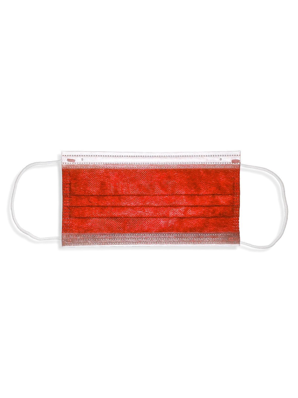 Masc. chirurgica Cl.I, Tipo 2R, 3 str. M.ITALY CE Schutzbekleidung – Black Spider – Farbe Rot – individuell veredelbar