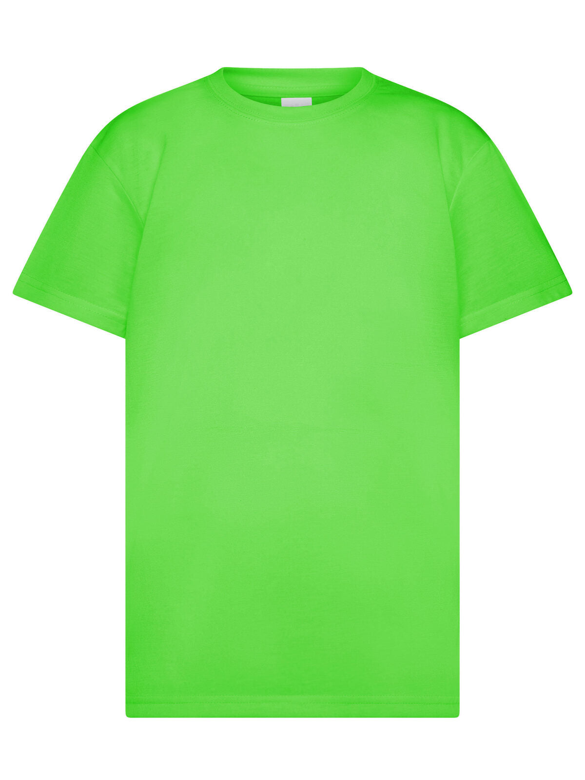 Cotton Touch Kids Kinder T-Shirt – Black Spider – Farbe green fluo – individuell veredelbar