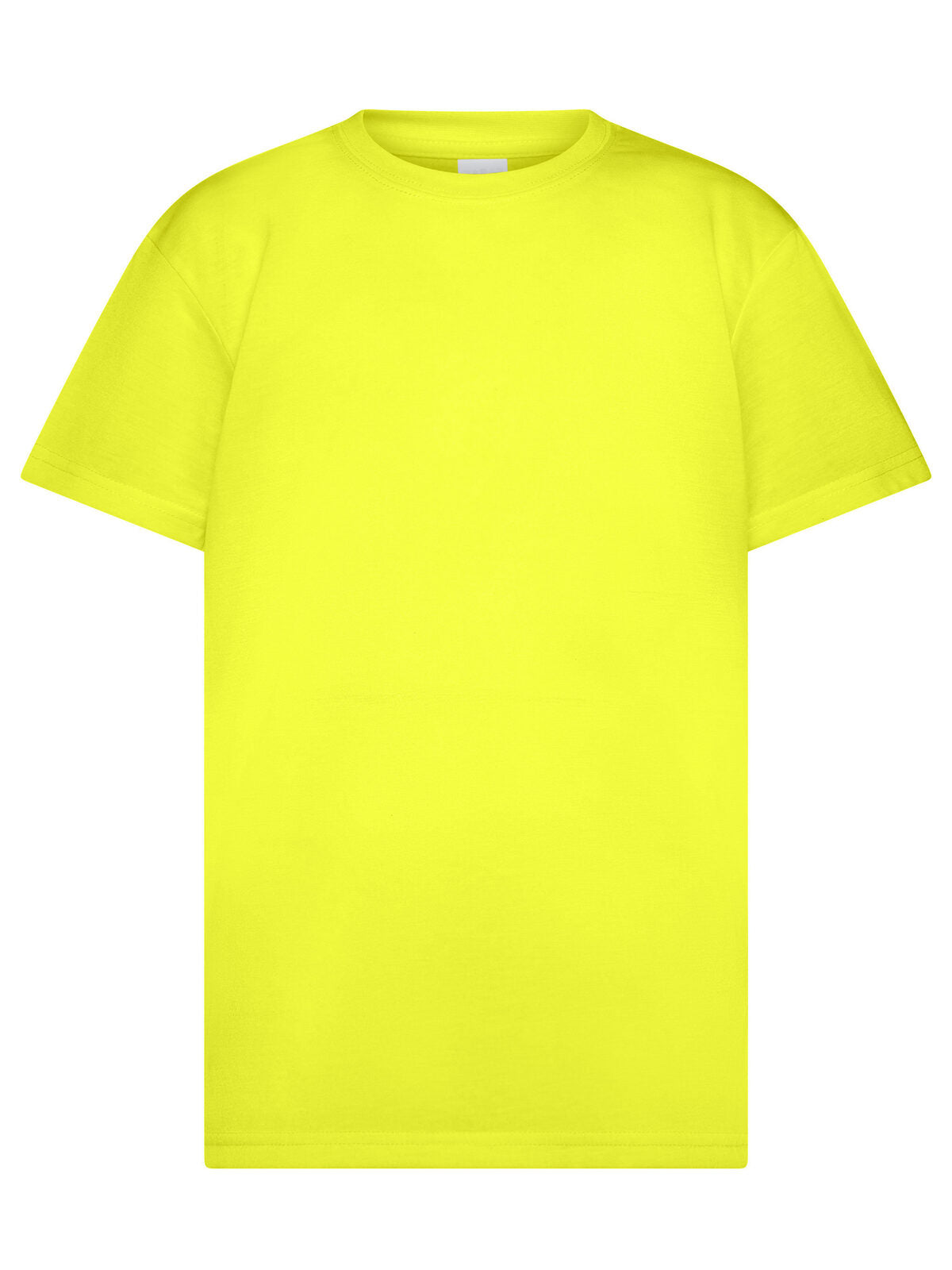 Cotton Touch Kids Kinder T-Shirt – Black Spider – Farbe yellow fluo – individuell veredelbar