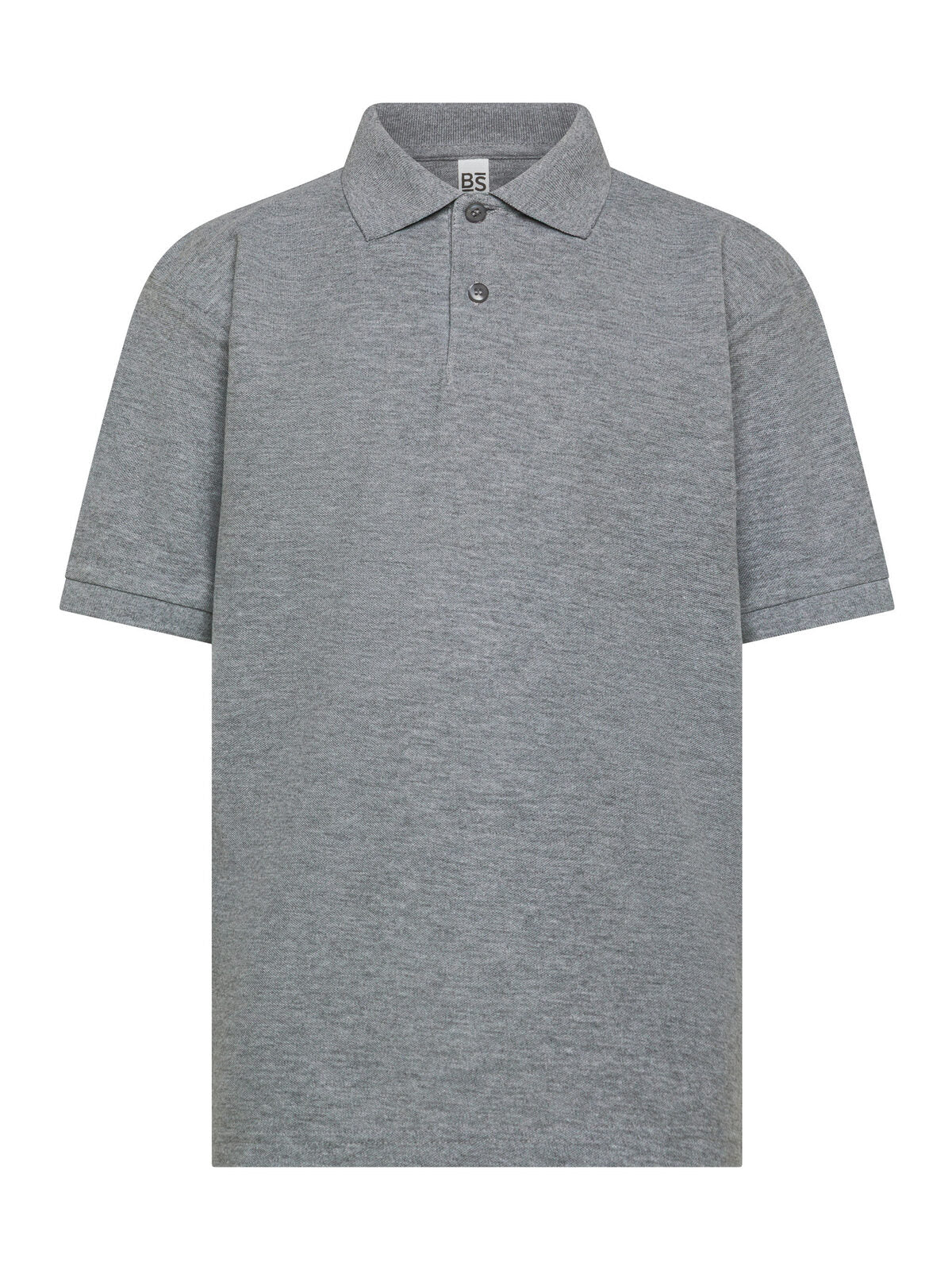 Evolution Polo Kids Kinder Poloshirt – Black Spider – Farbe grey heather – individuell veredelbar