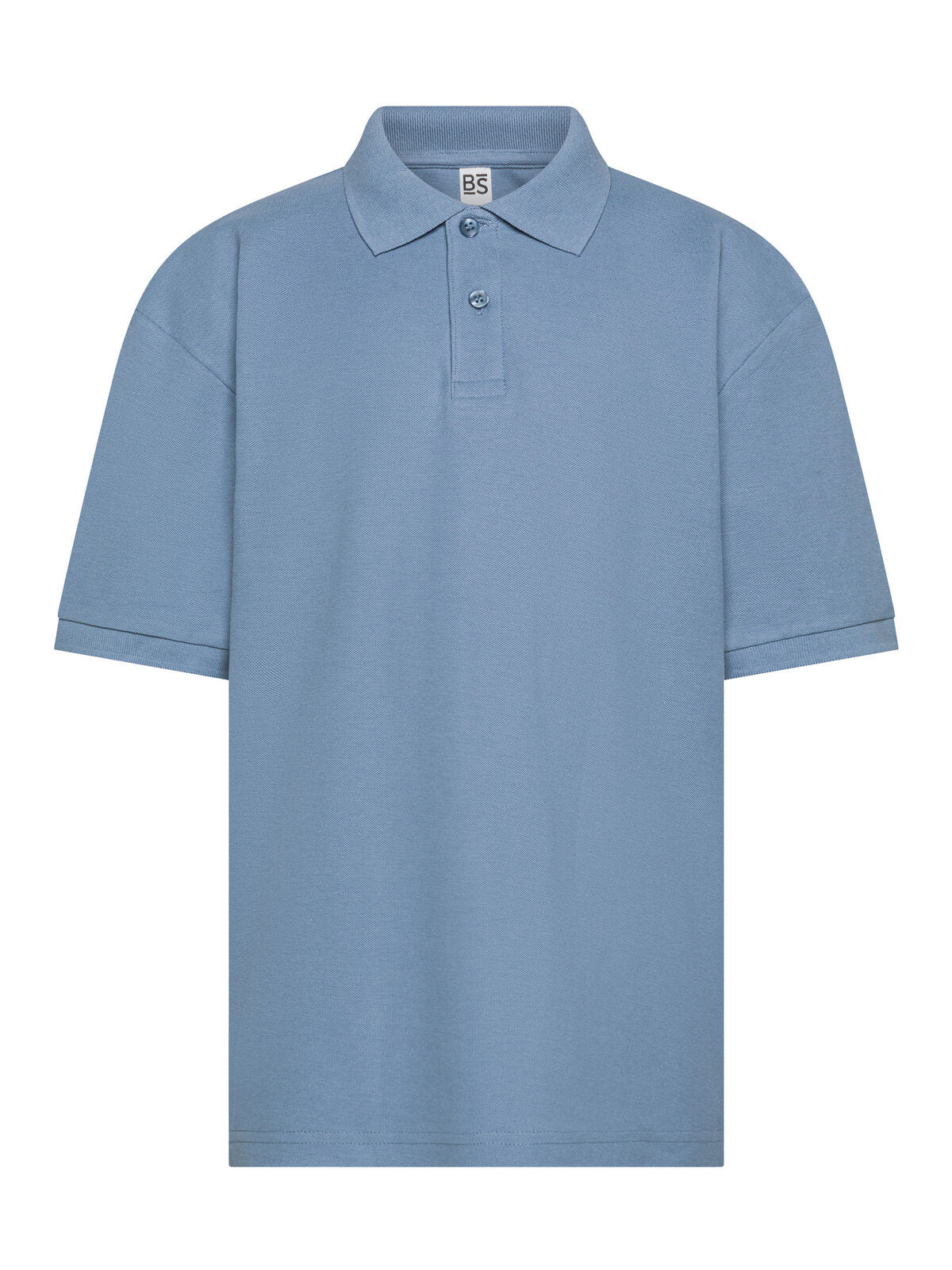 Evolution Polo Kids Kinder Poloshirt – Black Spider – Farbe Mineral blue – individuell veredelbar