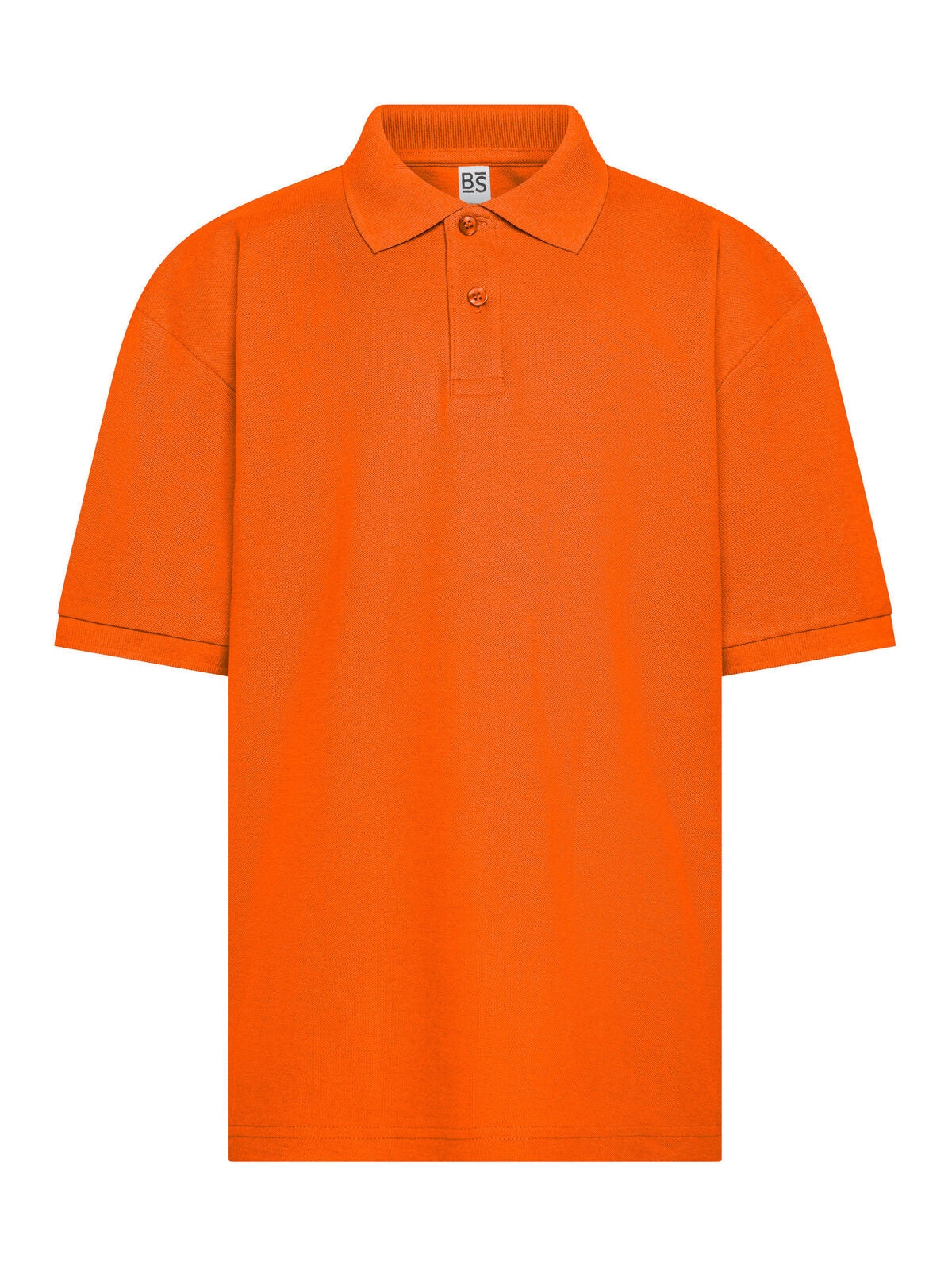 Evolution Polo Kids Kinder Poloshirt – Black Spider – Farbe Orange – individuell veredelbar