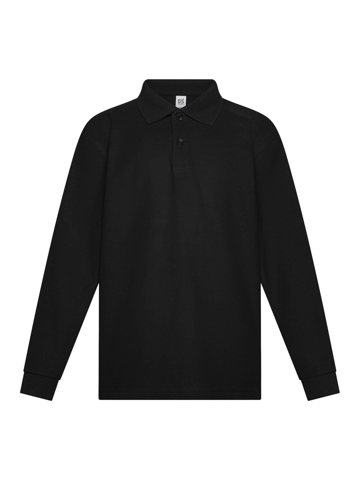 Evolution Polo Kids LS Kinder Poloshirt – Black Spider – Farbe Schwarz – individuell veredelbar