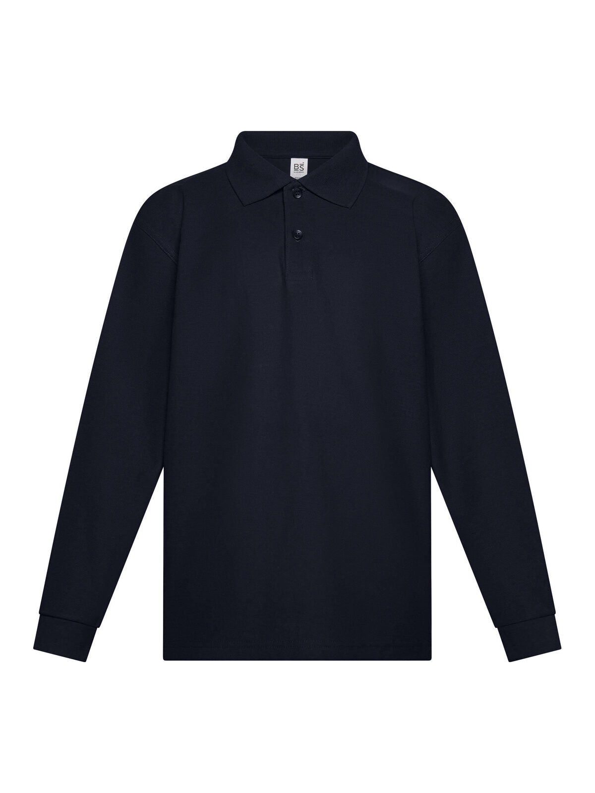 Evolution Polo Kids LS Kinder Poloshirt – Black Spider – Farbe Navy – individuell veredelbar