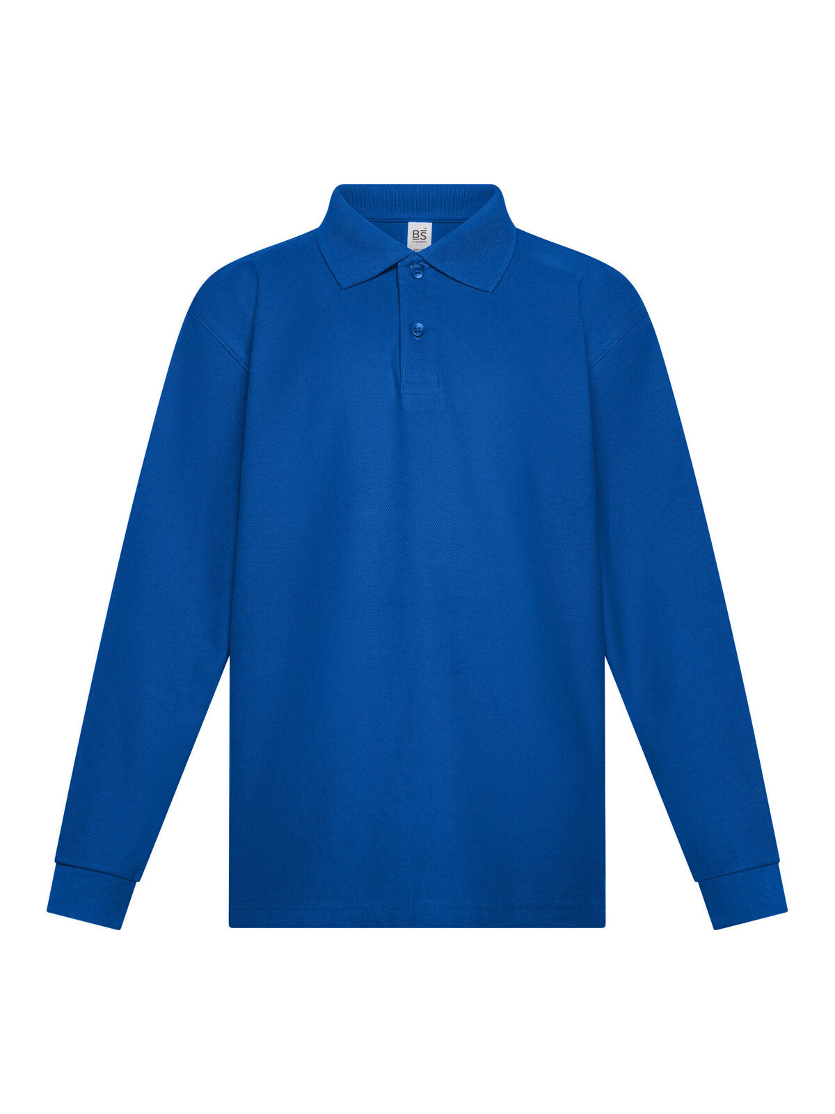 Evolution Polo Kids LS Kinder Poloshirt – Black Spider – Farbe Royalblau – individuell veredelbar