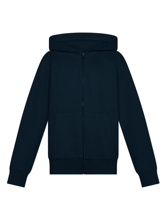 Berry Kids Kinder Sweatshirt / Hoodie – Black Spider – Farbe Navy – individuell veredelbar