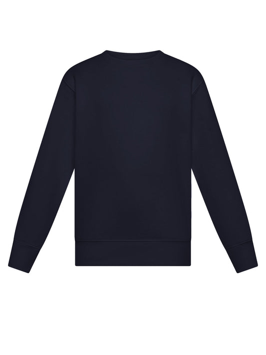 Atlas Kids Kinder Sweatshirt / Hoodie – Black Spider – Farbe Navy – individuell veredelbar