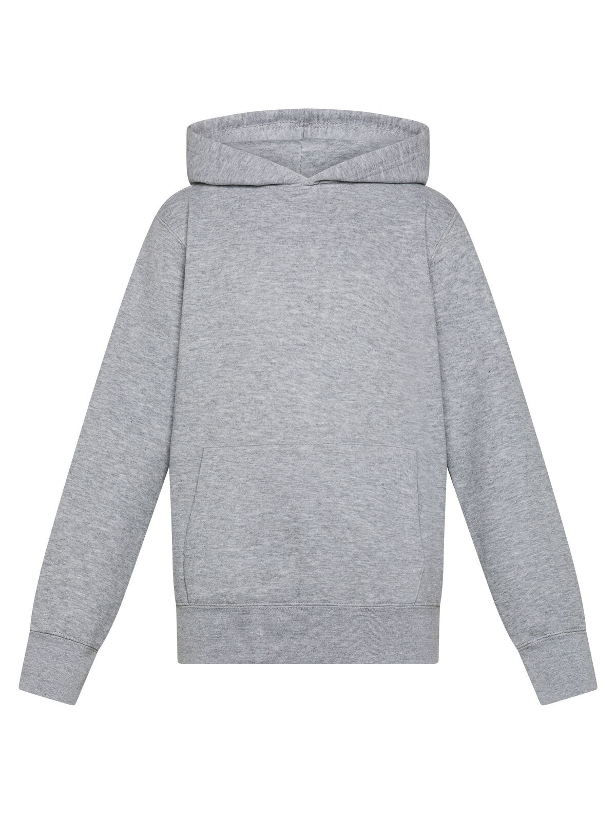 Outsider Kids Kinder Sweatshirt / Hoodie – Black Spider – Farbe grey heather – individuell veredelbar