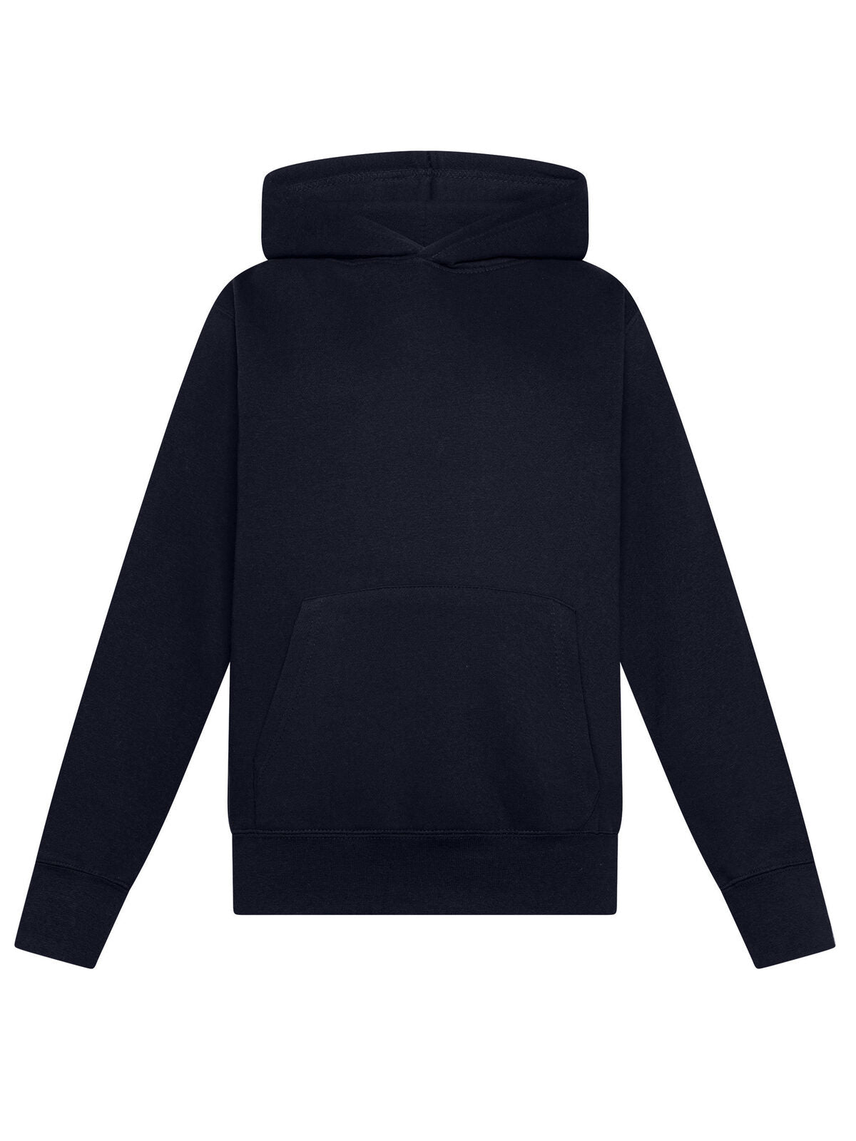 Outsider Kids Kinder Sweatshirt / Hoodie – Black Spider – Farbe Navy – individuell veredelbar