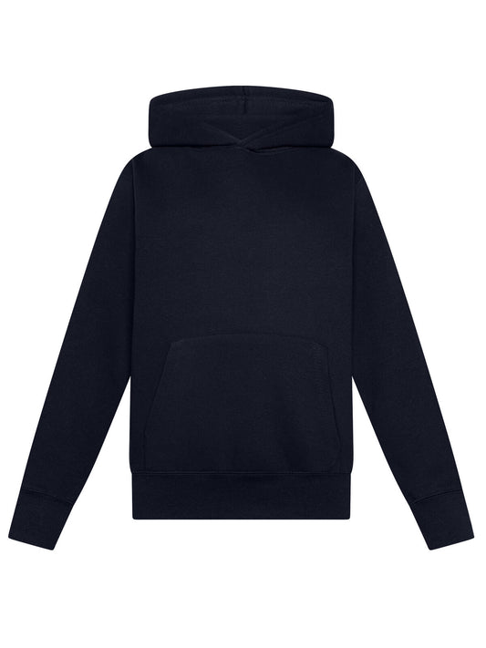 Outsider Kids Kinder Sweatshirt / Hoodie – Black Spider – Farbe Navy – individuell veredelbar