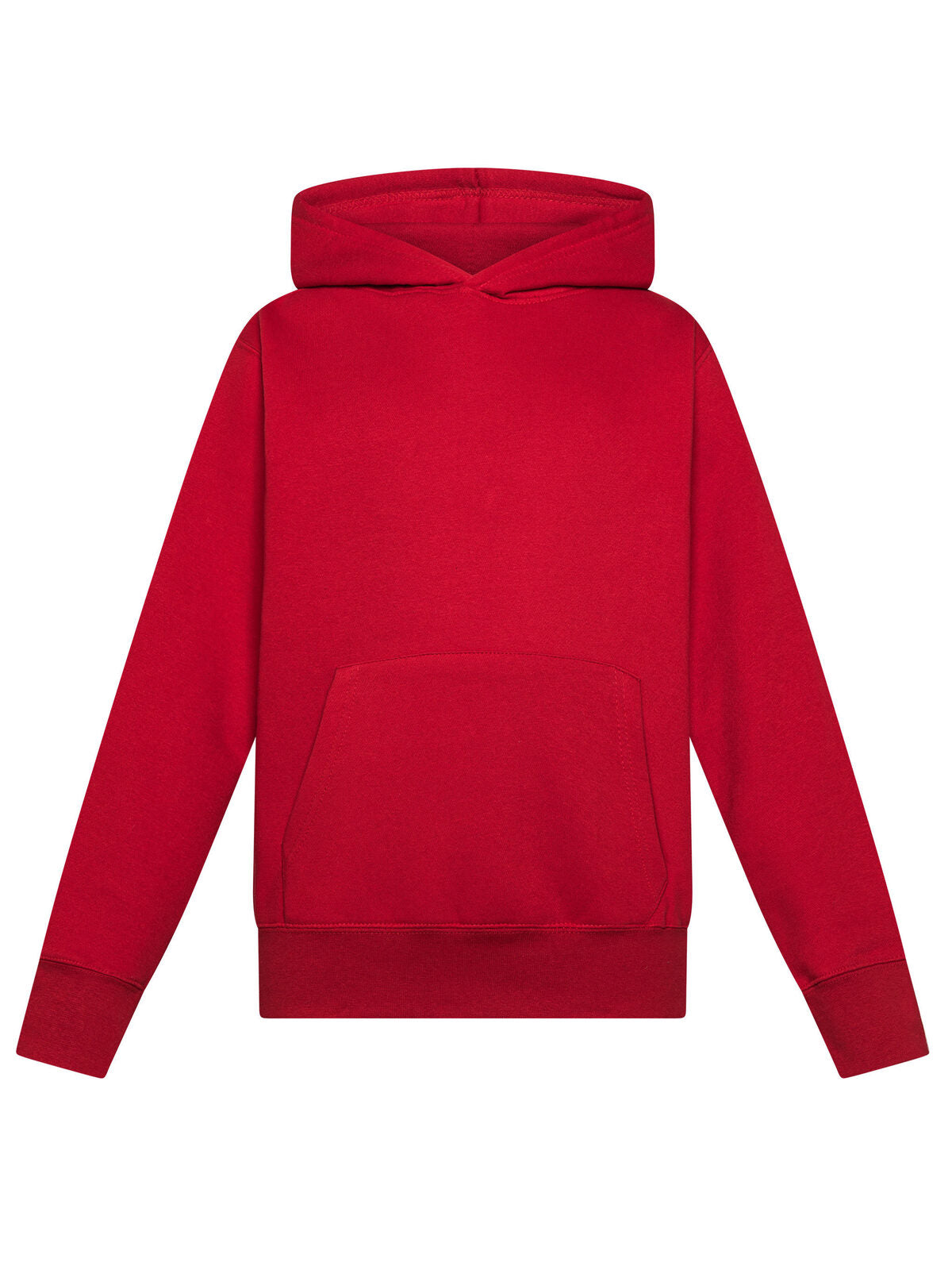 Outsider Kids Kinder Sweatshirt / Hoodie – Black Spider – Farbe Rot – individuell veredelbar