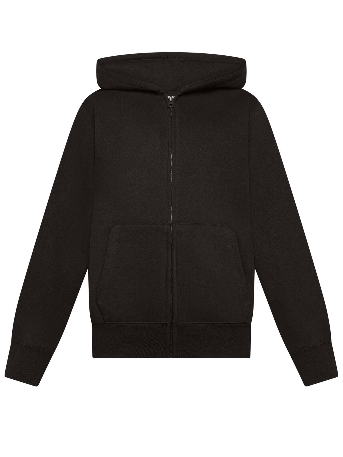 Vega Kids Kinder Sweatshirt / Hoodie – Black Spider – Farbe Schwarz – individuell veredelbar