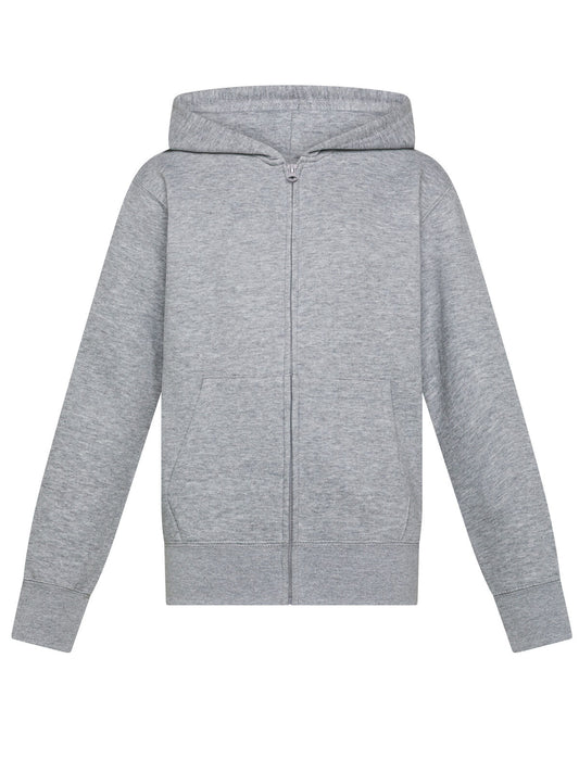 Vega Kids Kinder Sweatshirt / Hoodie – Black Spider – Farbe grey heather – individuell veredelbar
