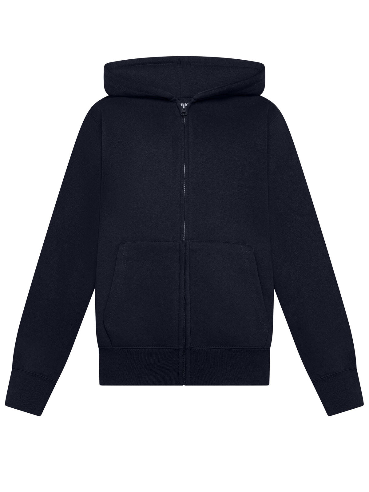 Vega Kids Kinder Sweatshirt / Hoodie – Black Spider – Farbe Navy – individuell veredelbar