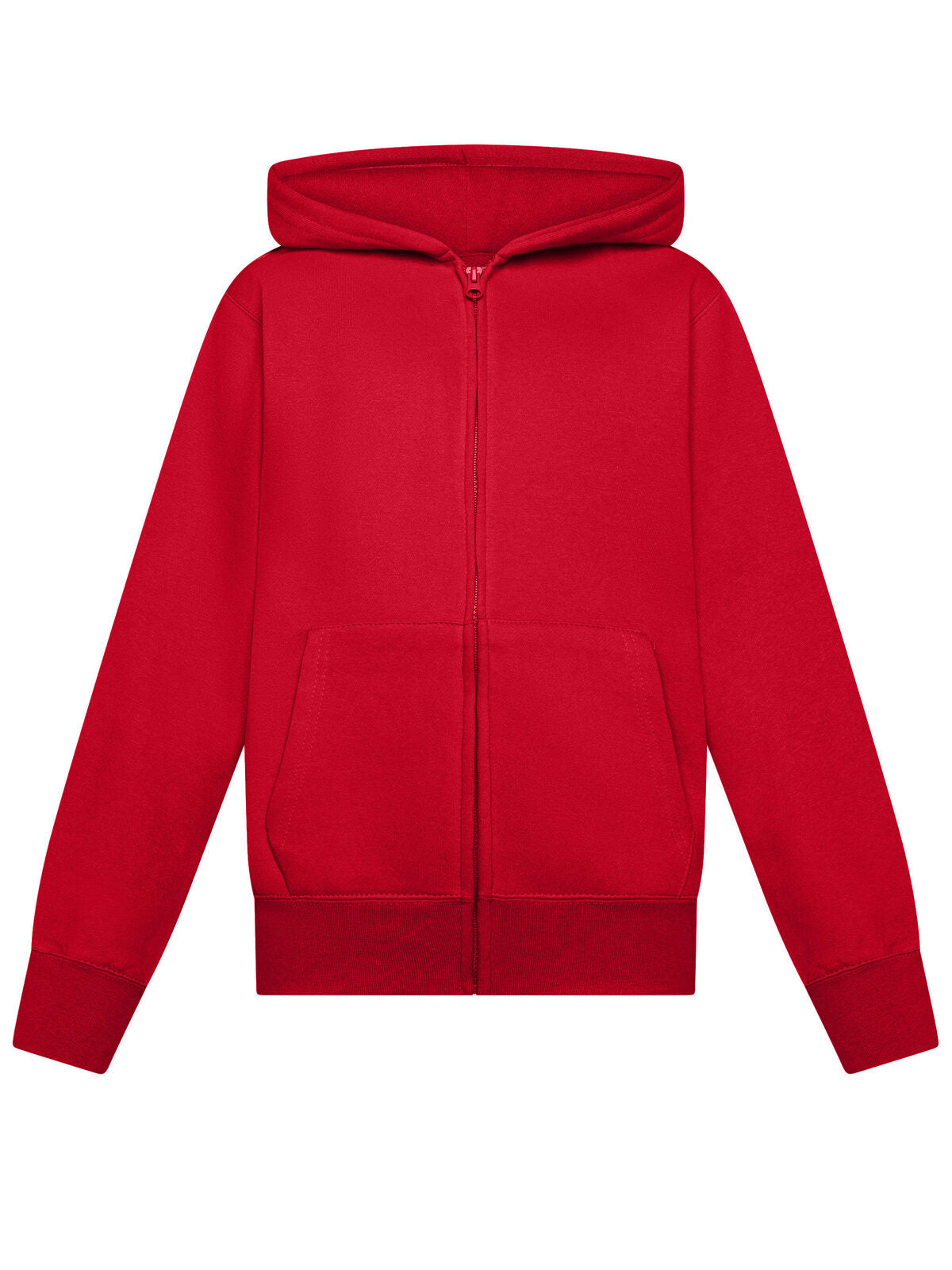 Vega Kids Kinder Sweatshirt / Hoodie – Black Spider – Farbe Rot – individuell veredelbar