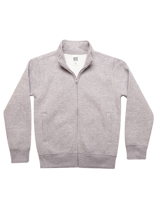 Harlem Kids Kinder Sweatshirt / Hoodie – Black Spider – Farbe grey heather – individuell veredelbar
