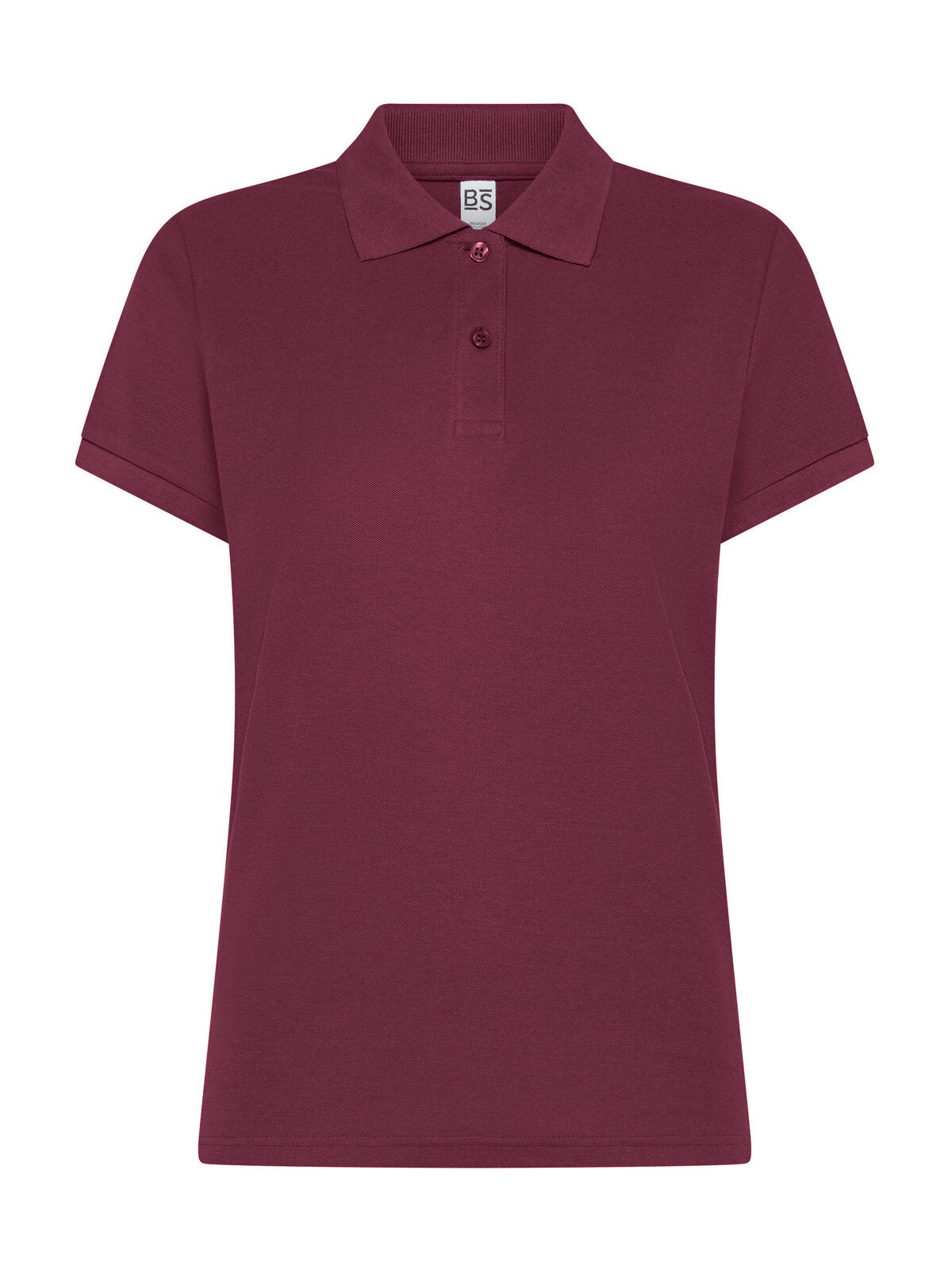 Evolution Polo Women Damen Poloshirt – Black Spider – Farbe Burgundy – individuell veredelbar