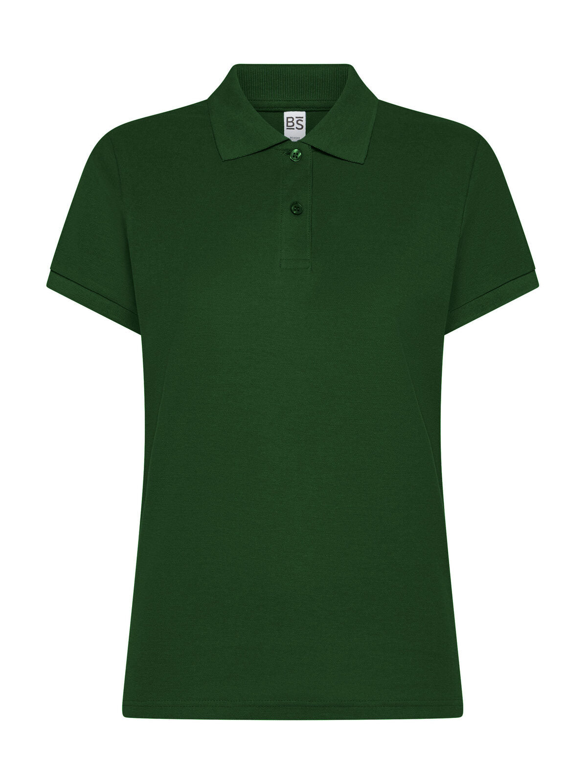 Evolution Polo Women Damen Poloshirt – Black Spider – Farbe Waldgrün – individuell veredelbar