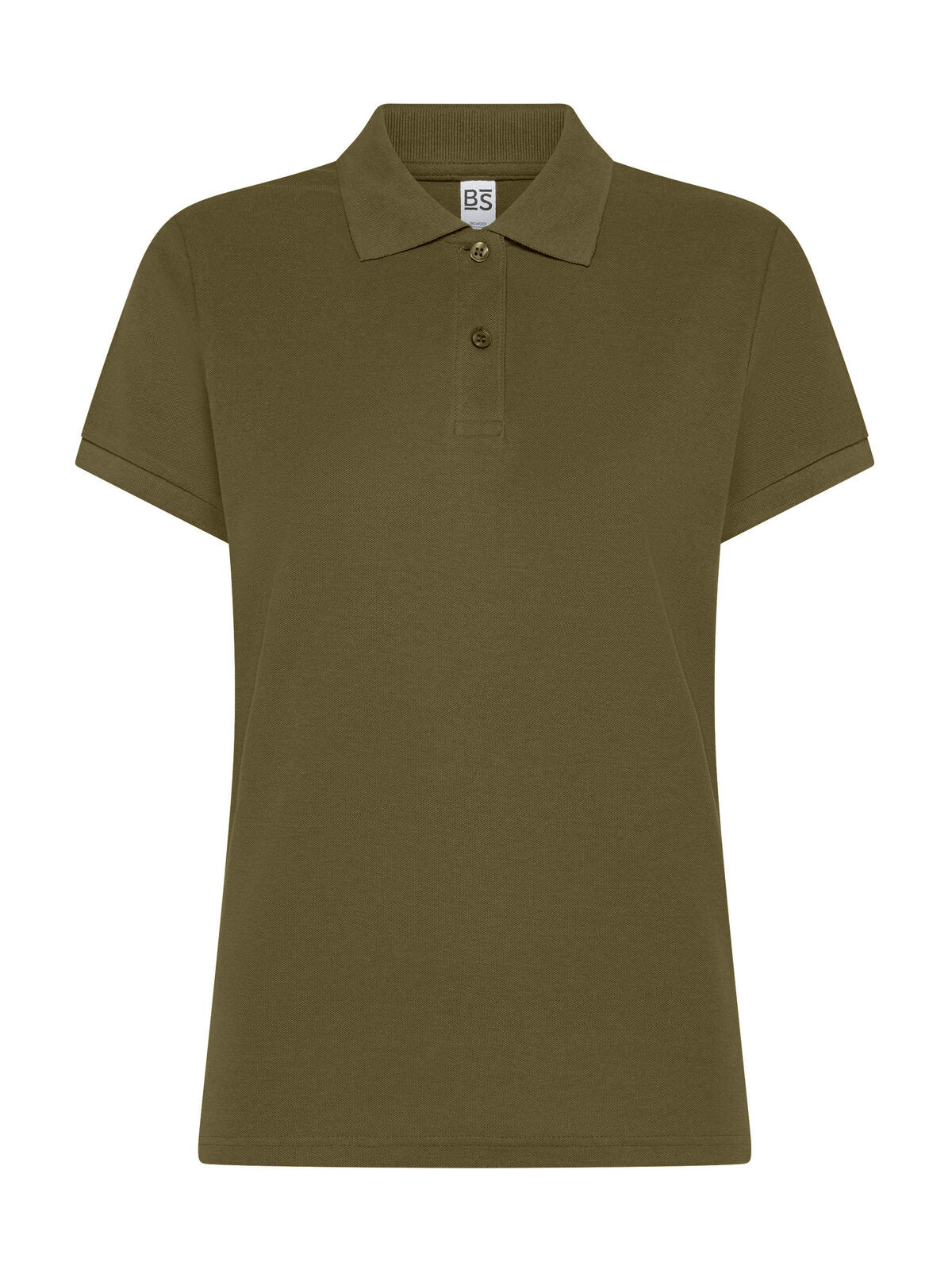 Evolution Polo Women Damen Poloshirt – Black Spider – Farbe Olive – individuell veredelbar