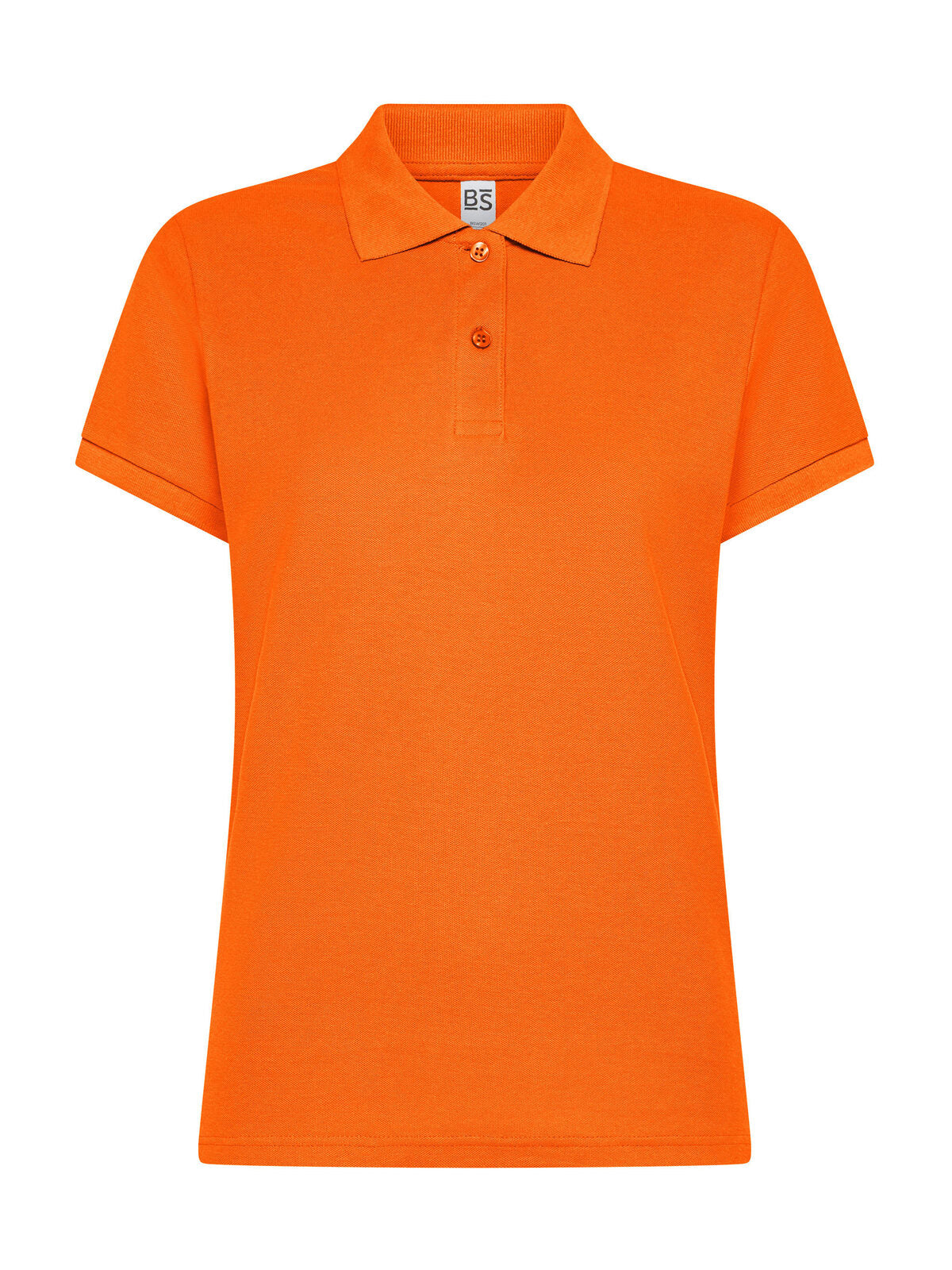 Evolution Polo Women Damen Poloshirt – Black Spider – Farbe Orange – individuell veredelbar