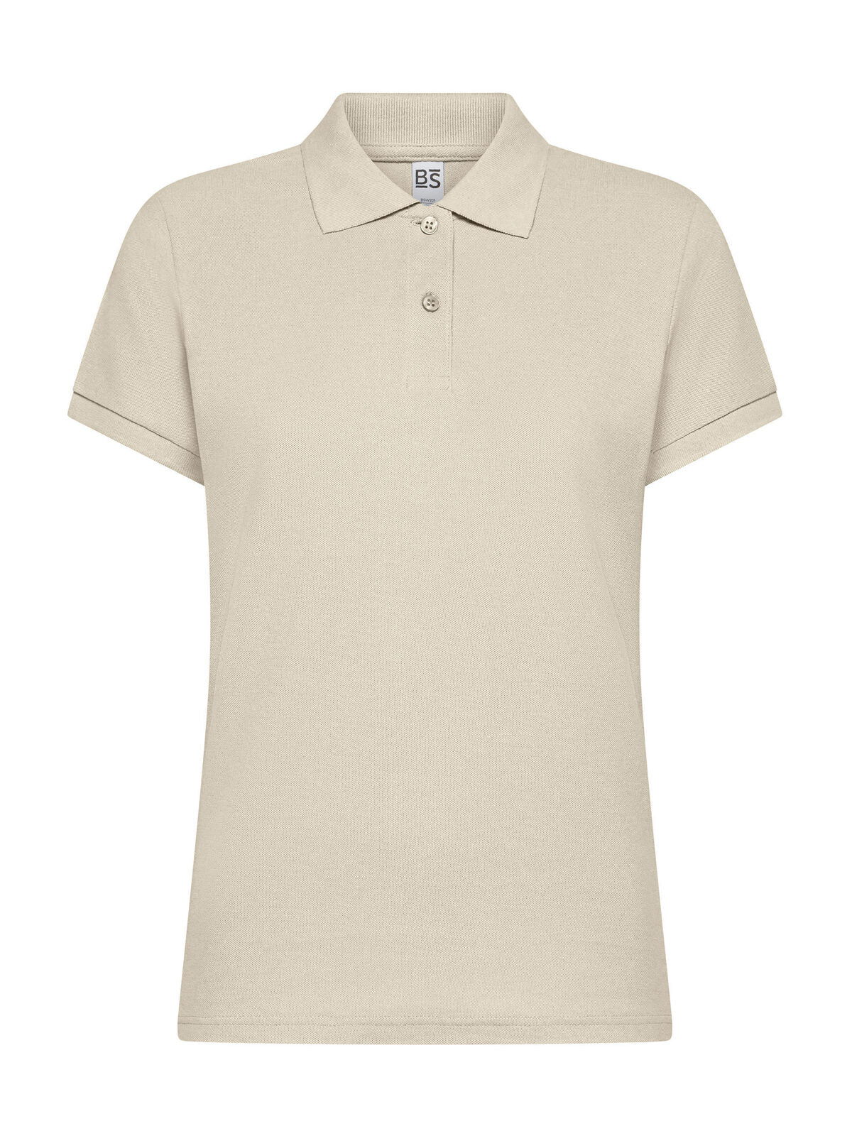 Evolution Polo Women Damen Poloshirt – Black Spider – Farbe Off White – individuell veredelbar