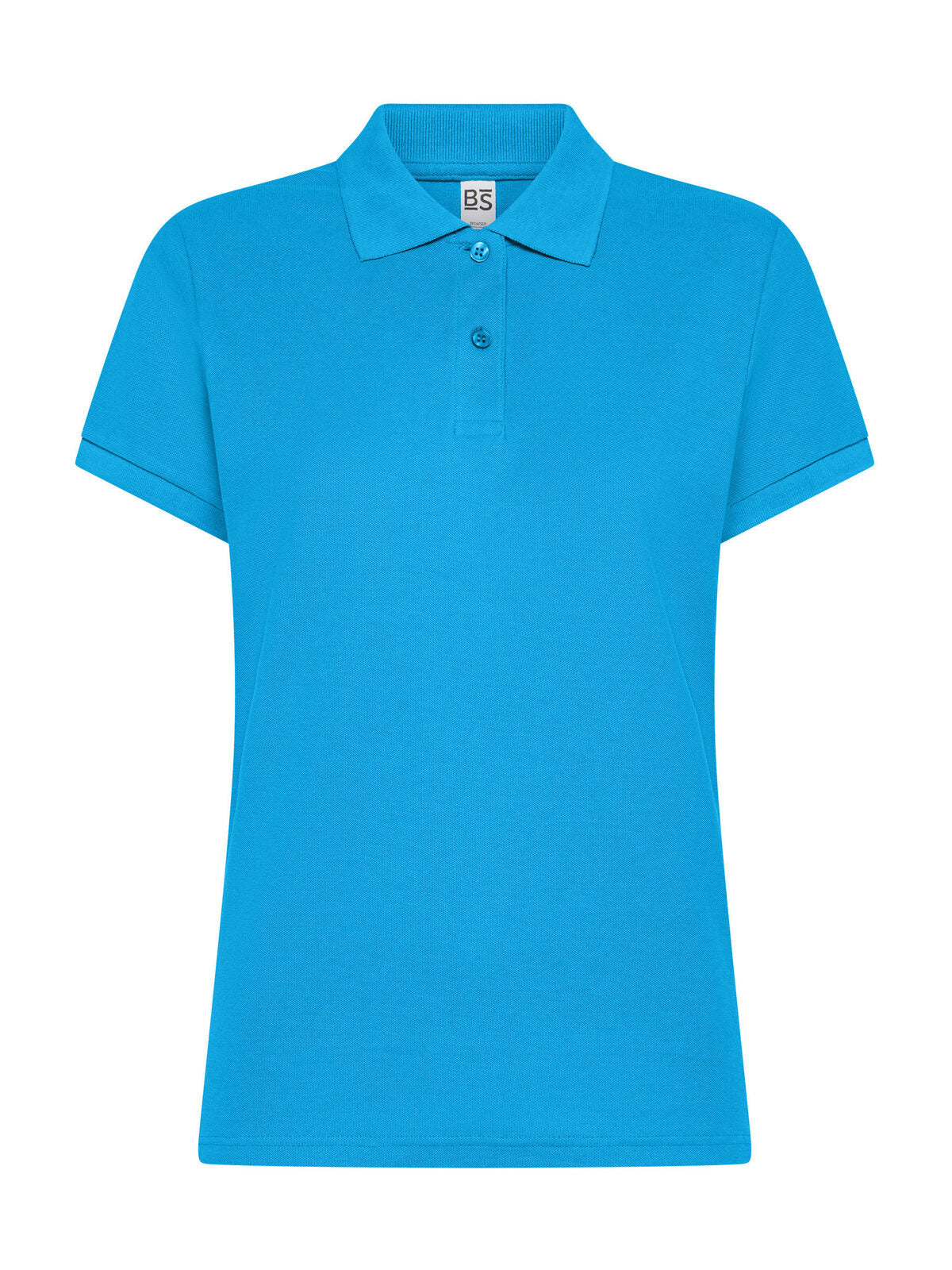 Evolution Polo Women Damen Poloshirt – Black Spider – Farbe sea breeze – individuell veredelbar