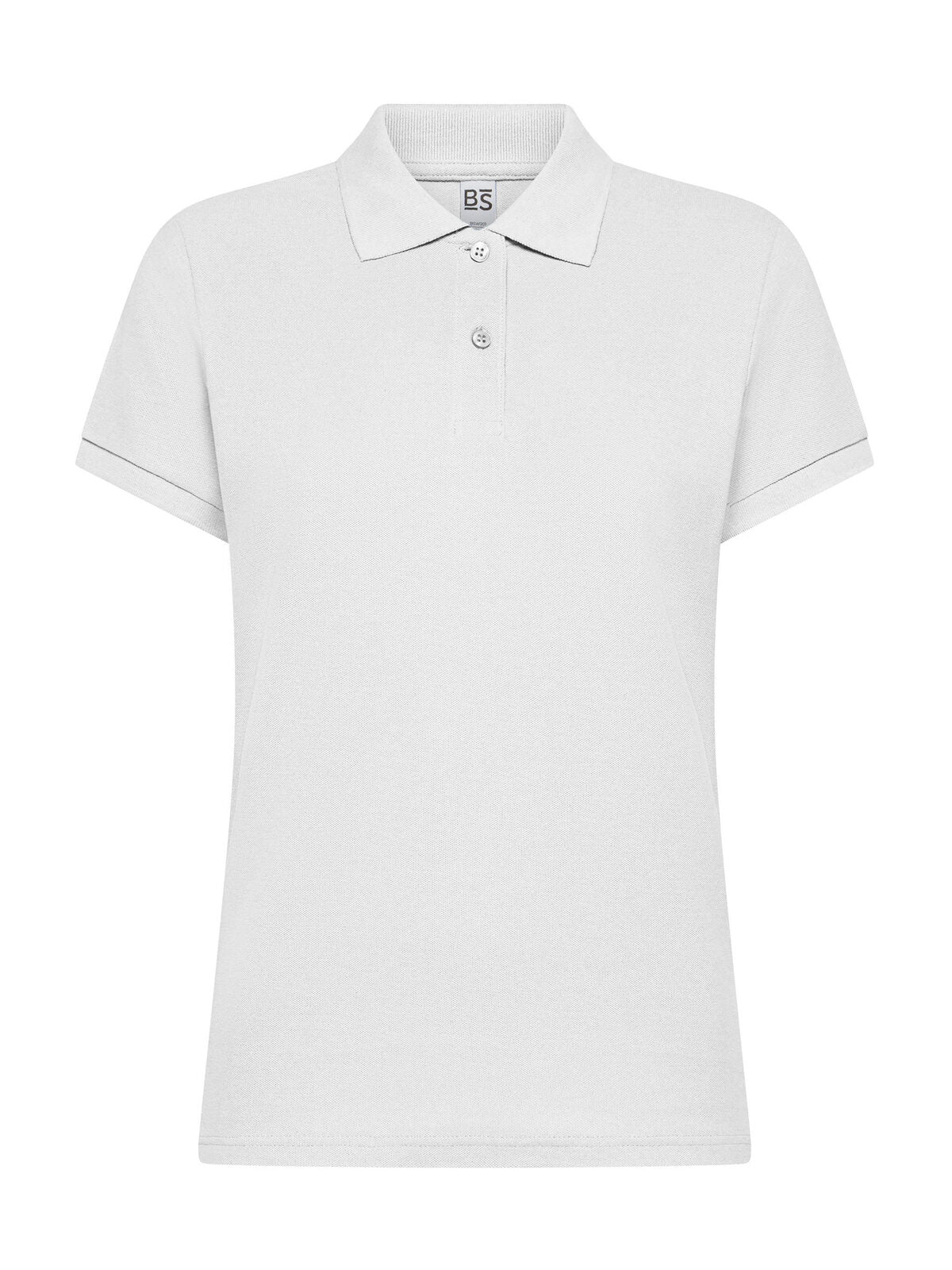 Evolution Polo Women Damen Poloshirt – Black Spider – Farbe Weiß – individuell veredelbar