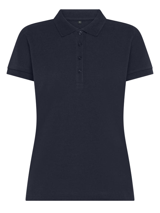 Ultrafit women Damen Poloshirt – Black Spider – Farbe Navy – individuell veredelbar