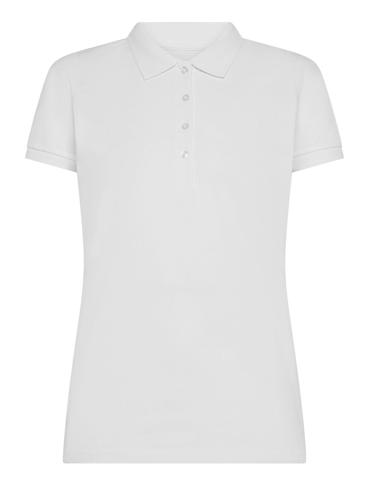 Ultrafit women Damen Poloshirt – Black Spider – Farbe Weiß – individuell veredelbar