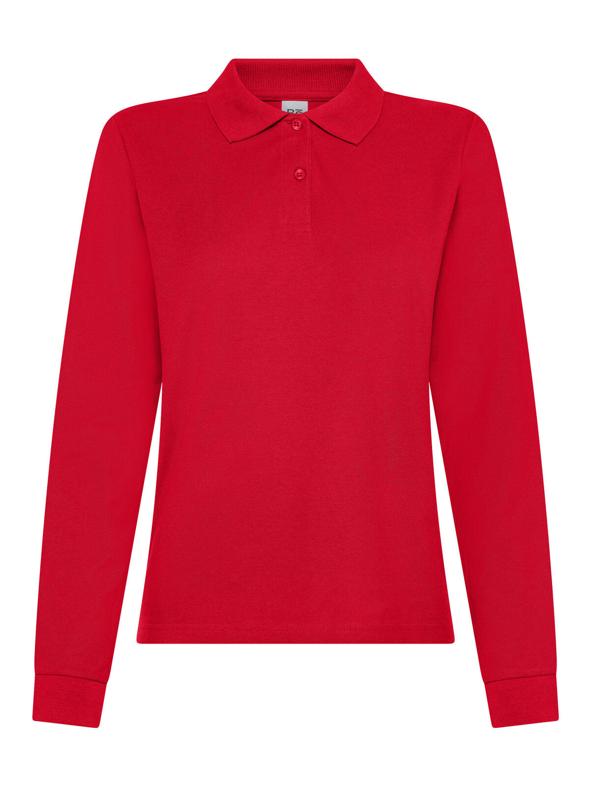 Evolution Polo Women LS Damen Poloshirt – Black Spider – Farbe Rot – individuell veredelbar