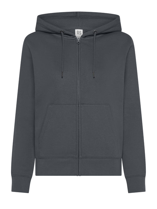 Vega Women Damen Sweatshirt / Hoodie – Black Spider – Farbe Dunkelgrau – individuell veredelbar